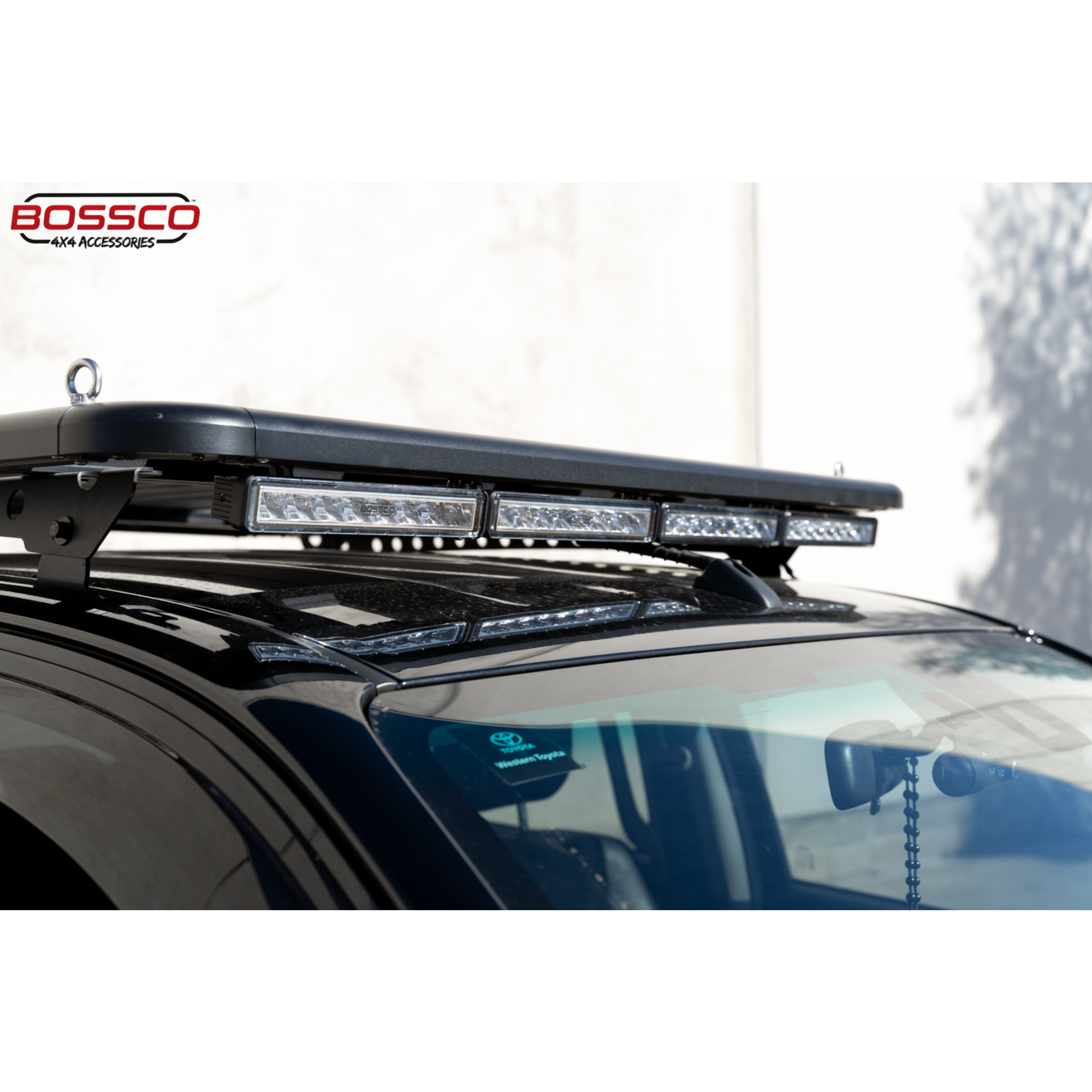 4x Modular 10" Single Row LED Light Bars w/ Wiring Harness | 4200 Lumens Each | Fitted with Osram LEDs