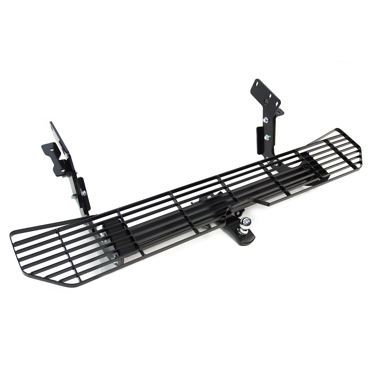Black Tow Bar Rear Technician Step Towbar Suitable For Toyota Hiace LWB 2005-2019