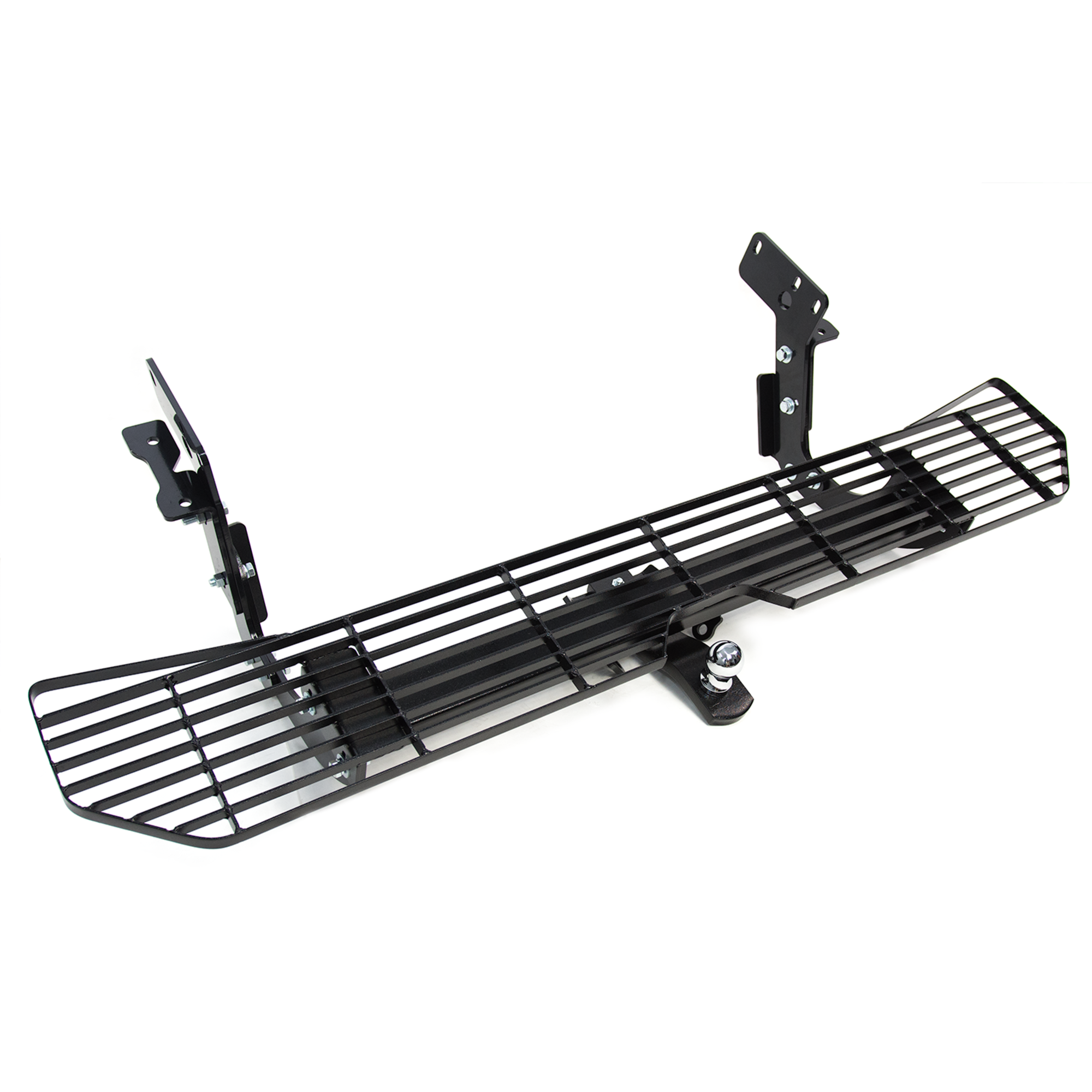 Black Tow Bar Rear Technician Step Towbar Suitable For Toyota Hiace LWB 2005-2019