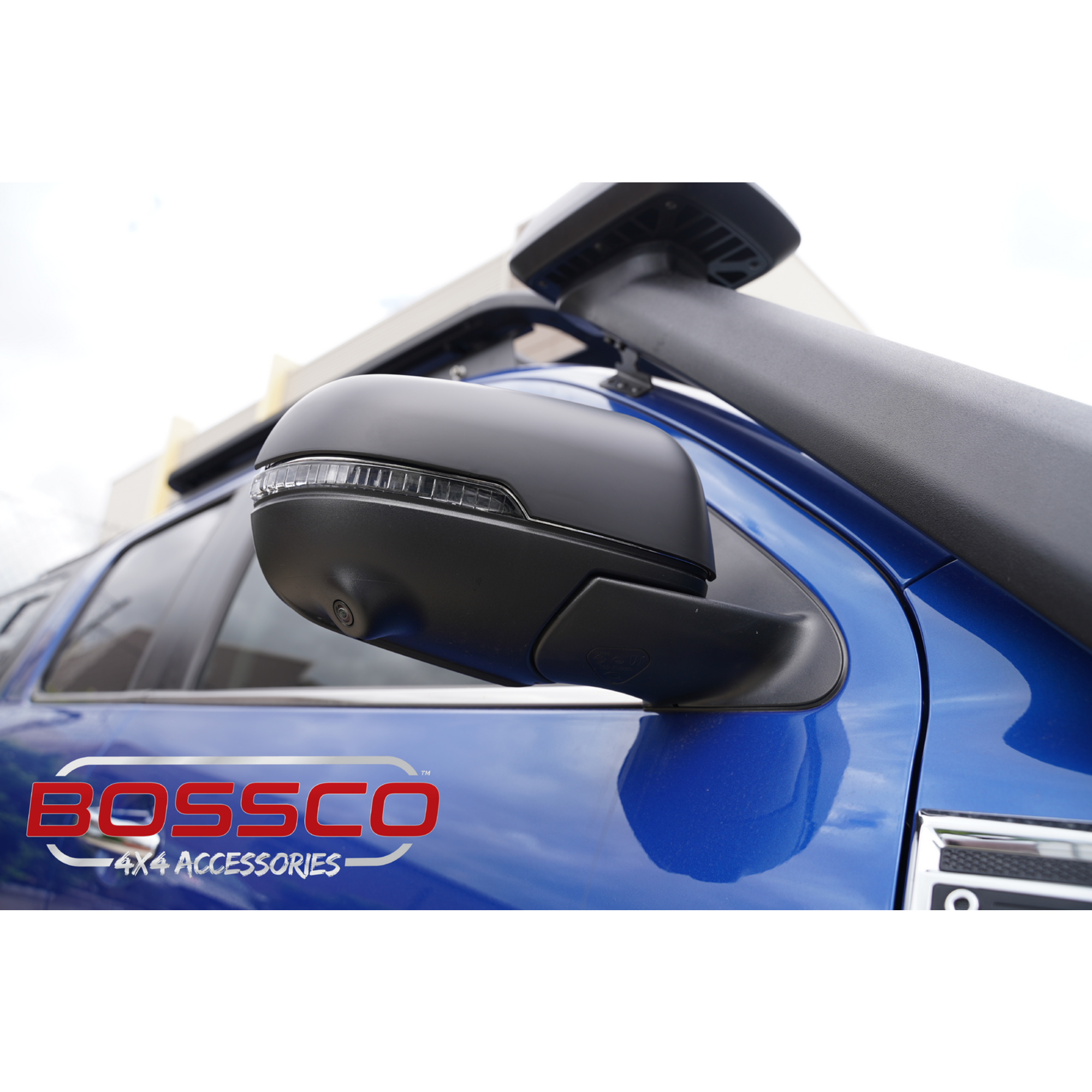 BLACKOUT Side Mirror Covers Protectors Suitable For GWM Cannon 2020-2025 - RUNOUT