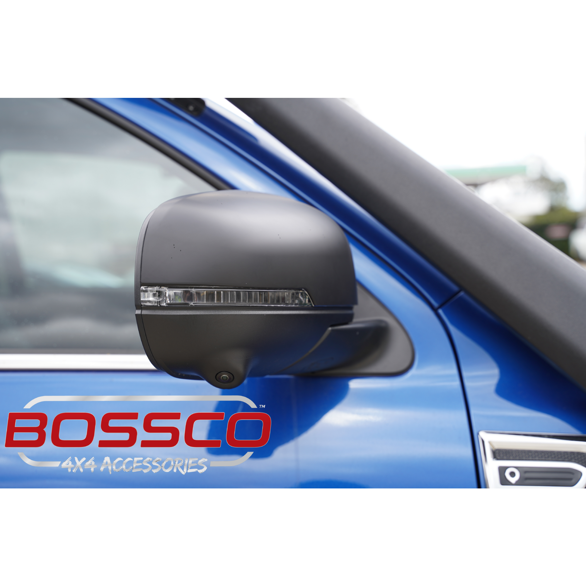 BLACKOUT Side Mirror Covers Protectors Suitable For GWM Cannon 2020-2025 - RUNOUT