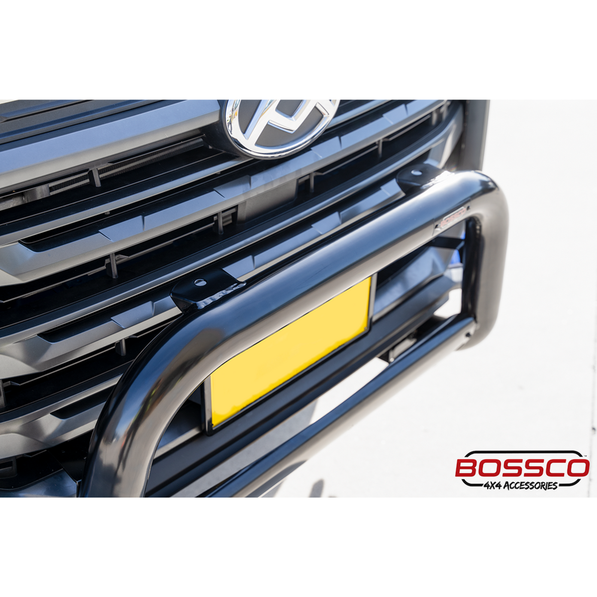 Black Nudge bar With Skid Plate Suitable for LDV T60 Max 2021-2026