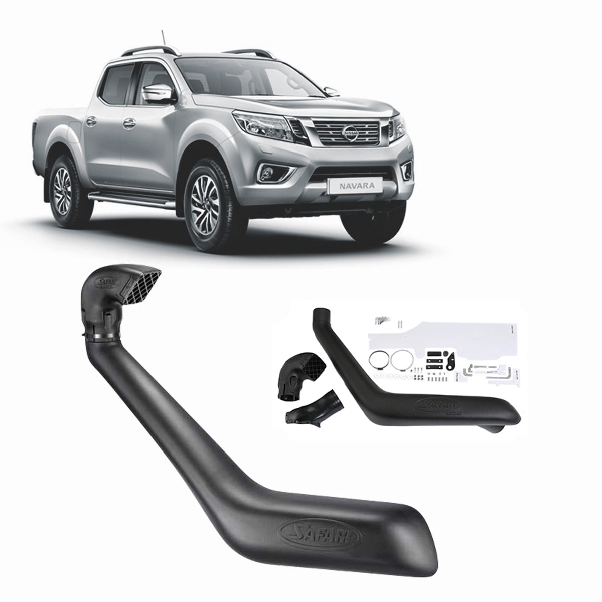 Safari Snorkel for Nissan Navara NP300 D23 2.3L (01/2015 - 11/2020)