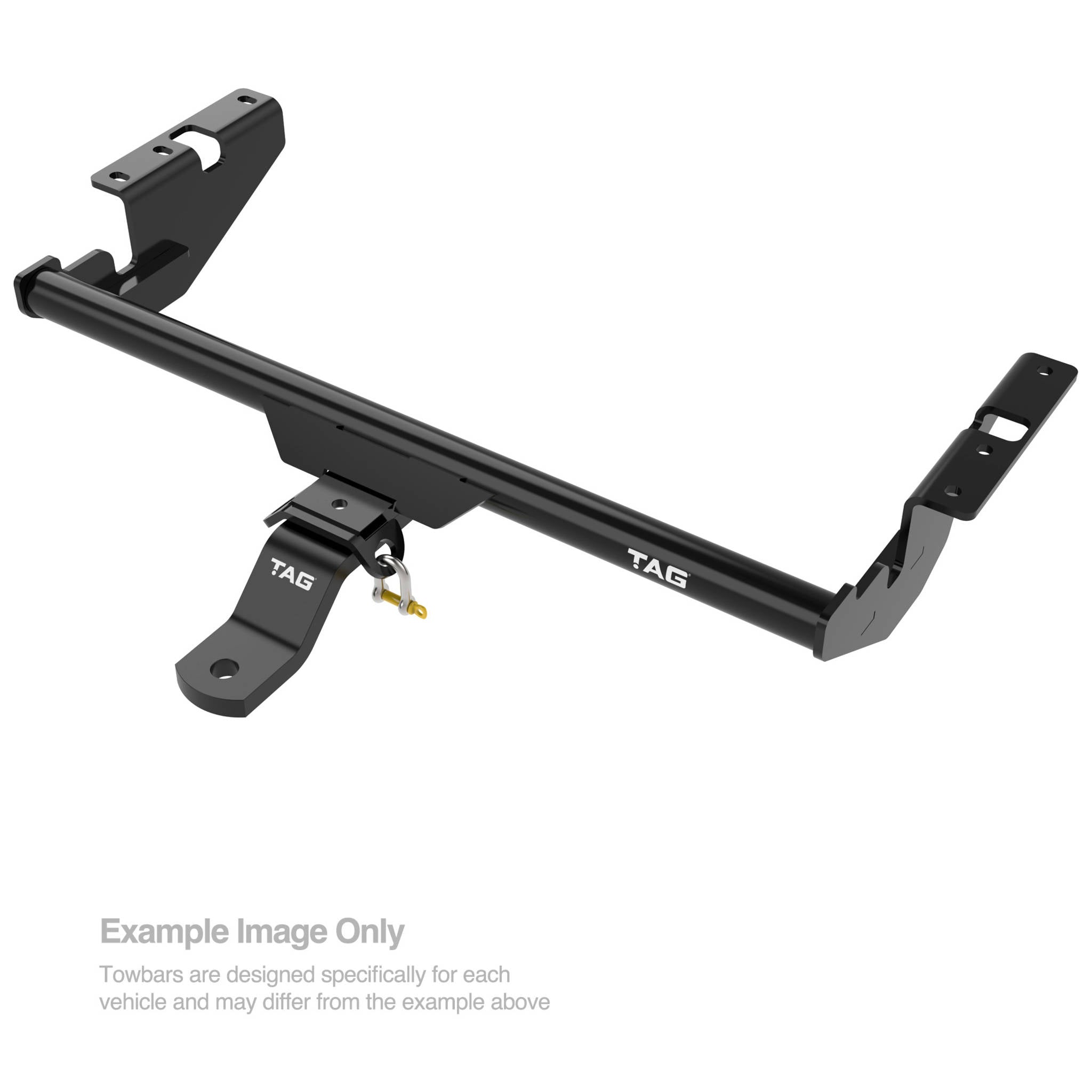 TAG Standard Duty Towbar and Direct Fit Wiring Harness for Toyota Hilux (10/1983 - 03/2005)