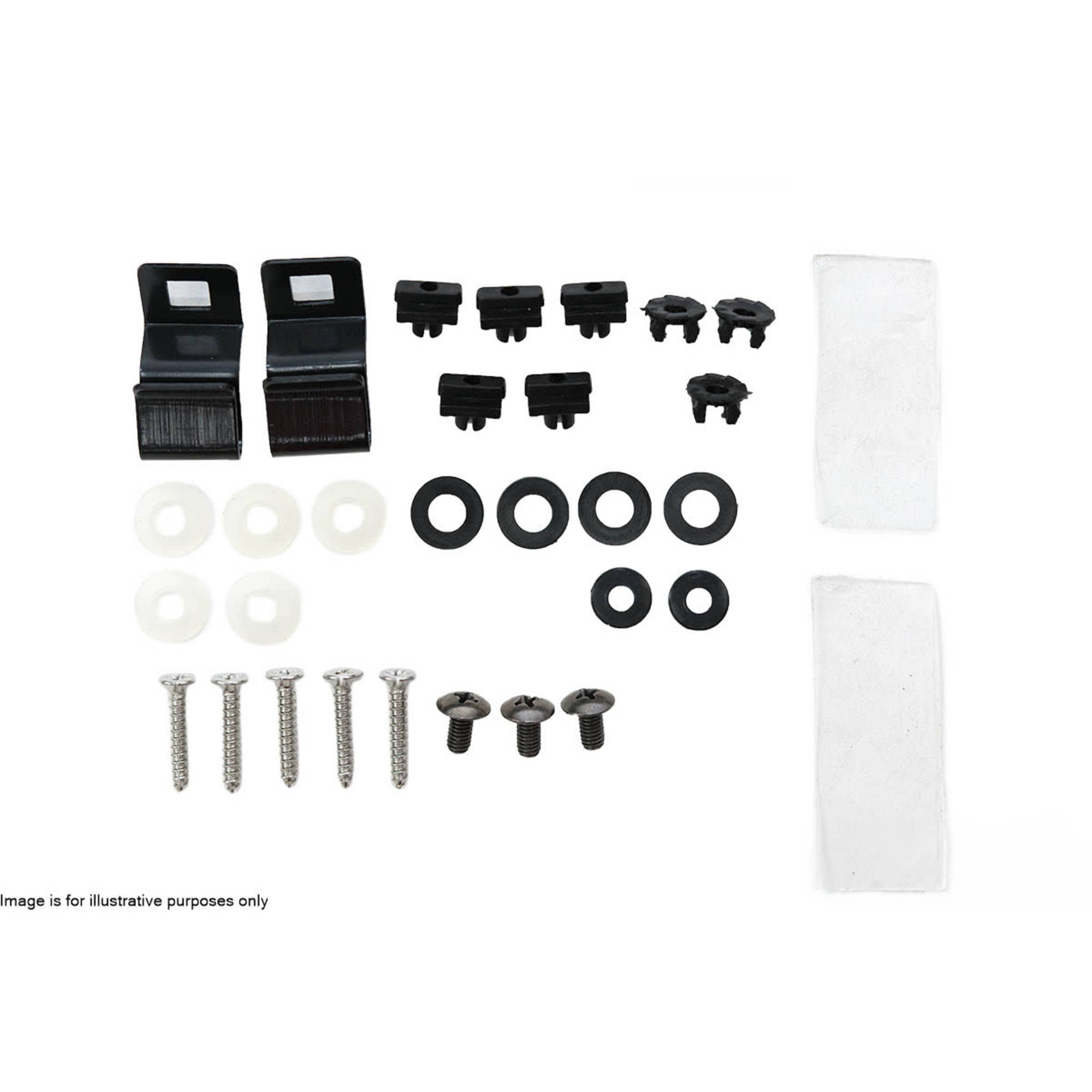 Fitting Kit for Tinted Bonnet Protector suitable for Mitsubishi Pajero Sport QE Series 2015-2019