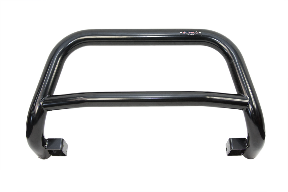 Black Low Nudge bar suitable for Nissan Navara D40 2005-2014