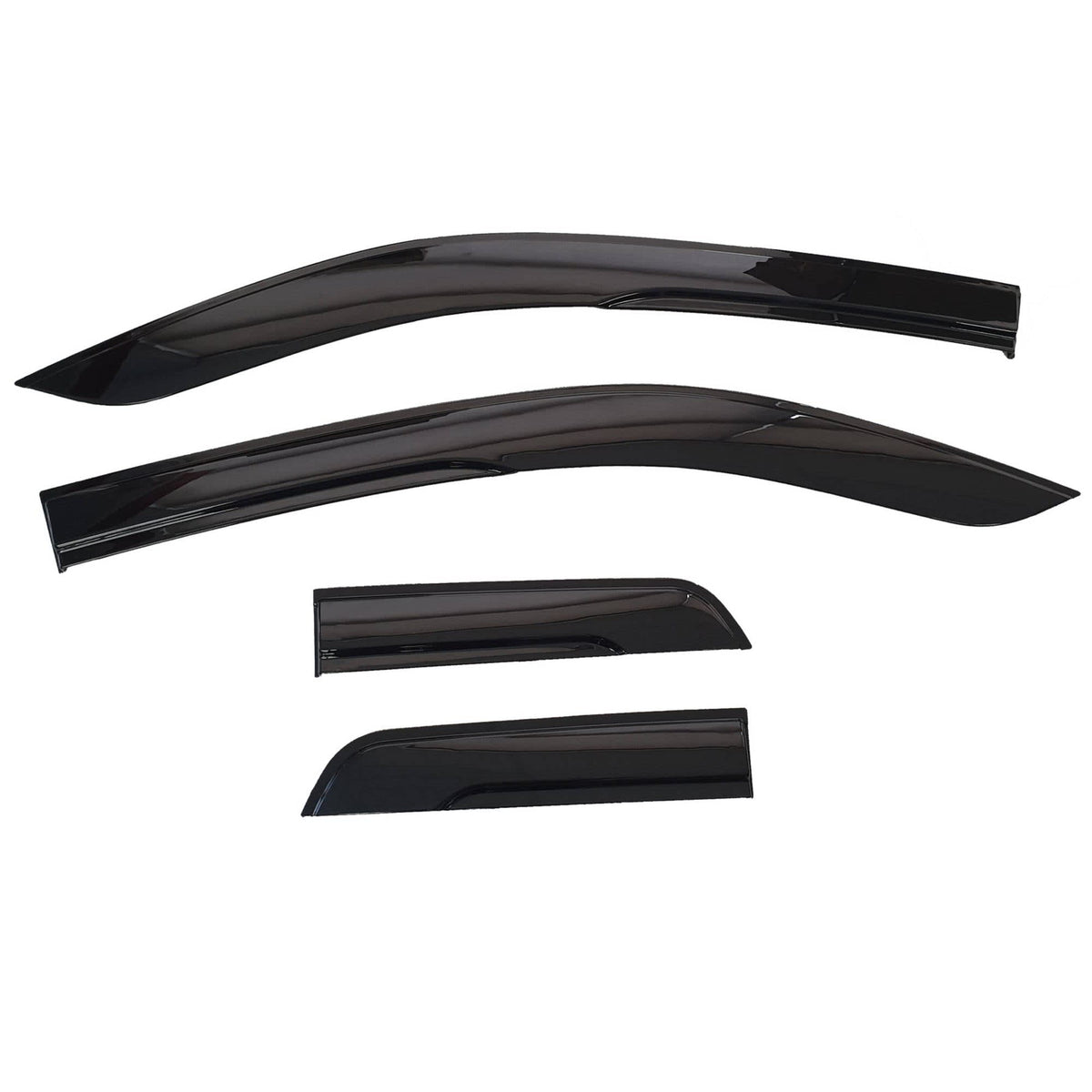 Tinted Weathershields suitable for Toyota Hilux Extra Cab 2015-2022