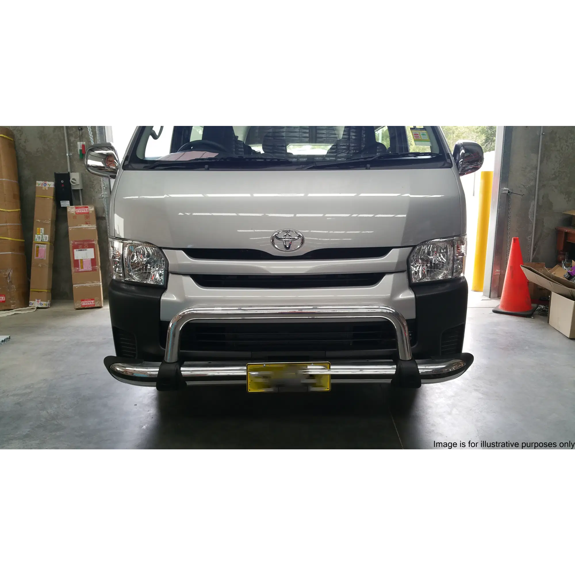 Nudge Bar Suitable for Toyota Hiace Commuter SLWB 2005-2019