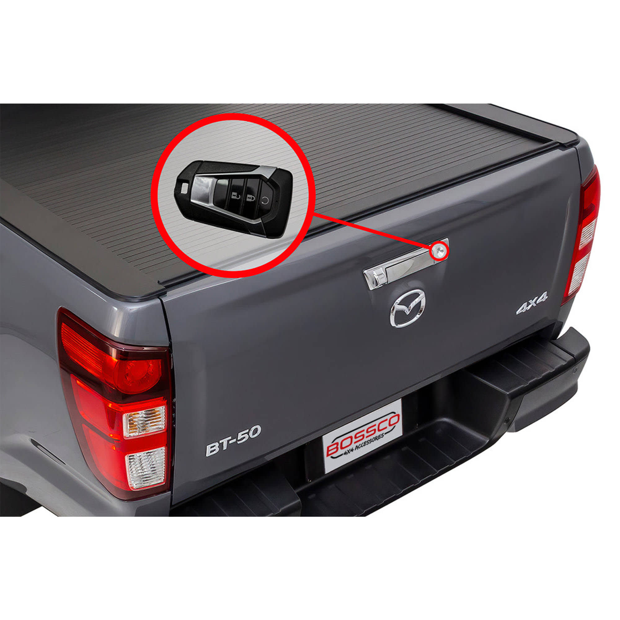 Tailgate Central Locking Kit For For Mazda BT-50 TF 2020-2025