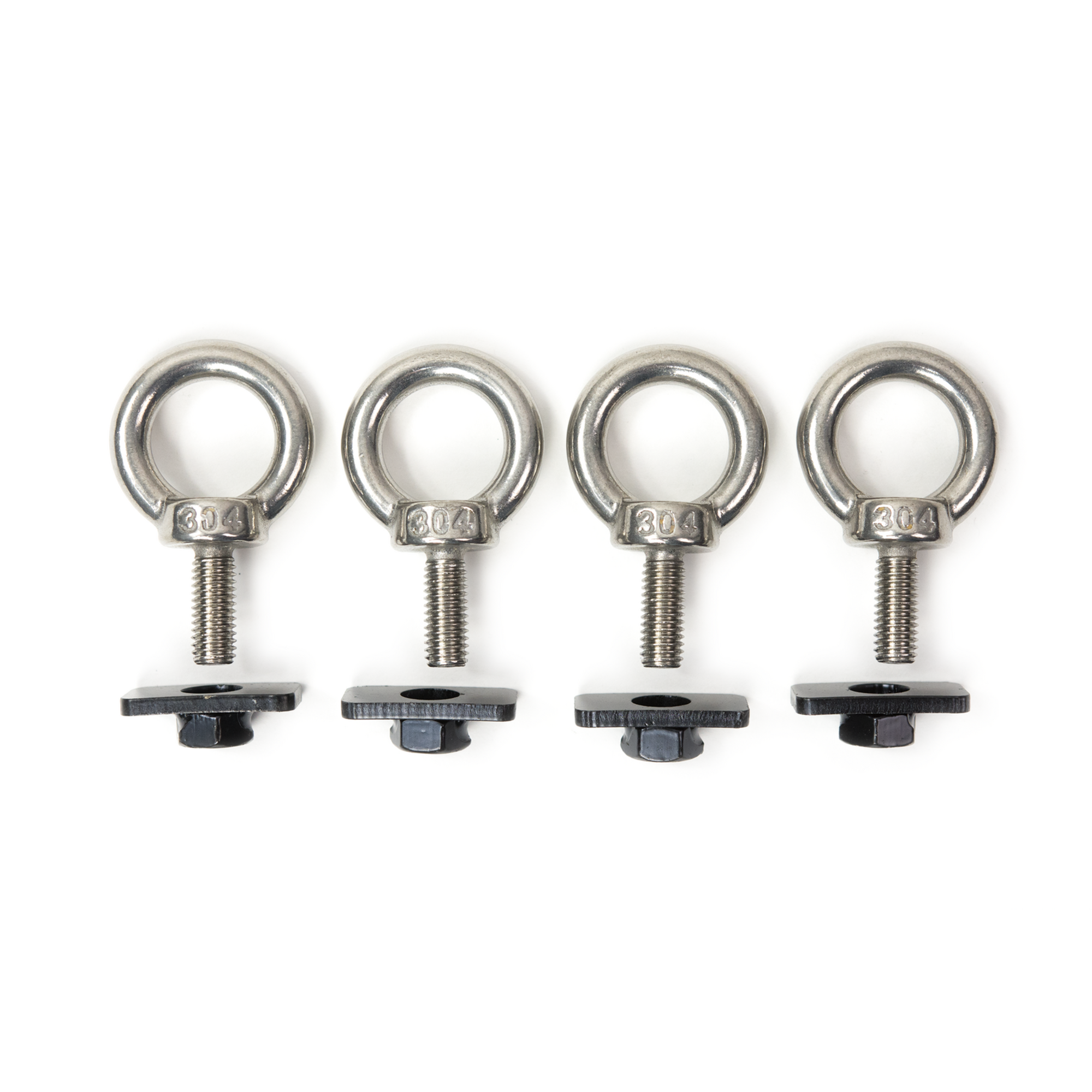 Eye bolt Tie Down Points Suitable For Aluminium Bossracks - set of 4 | For 20810 platforms