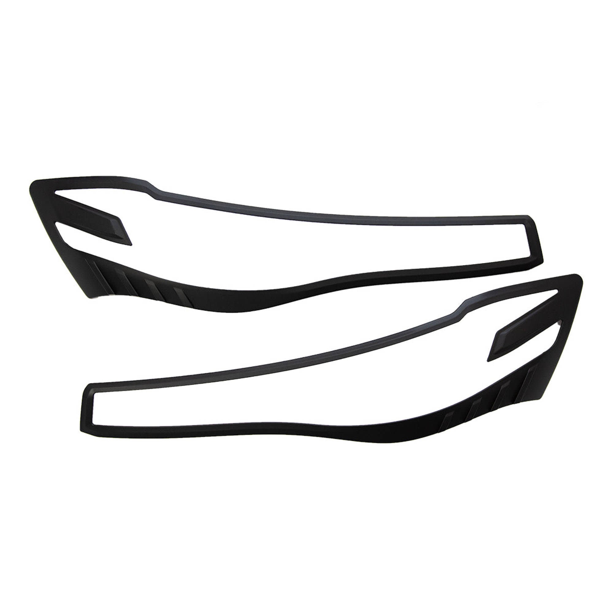 Front Black Headlight Head Light Trim Covers Suitable For LDV T60 Max 2021-2025