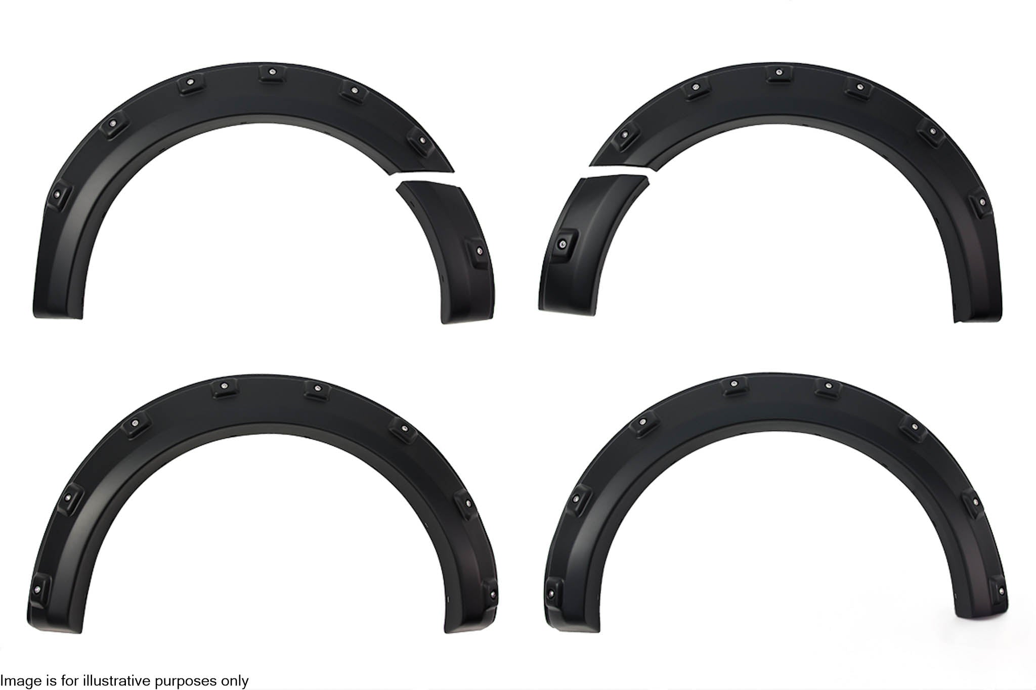 Jungle Fender Flares Kit Suitable For GWM Cannon 2020-2025 - RUNOUT