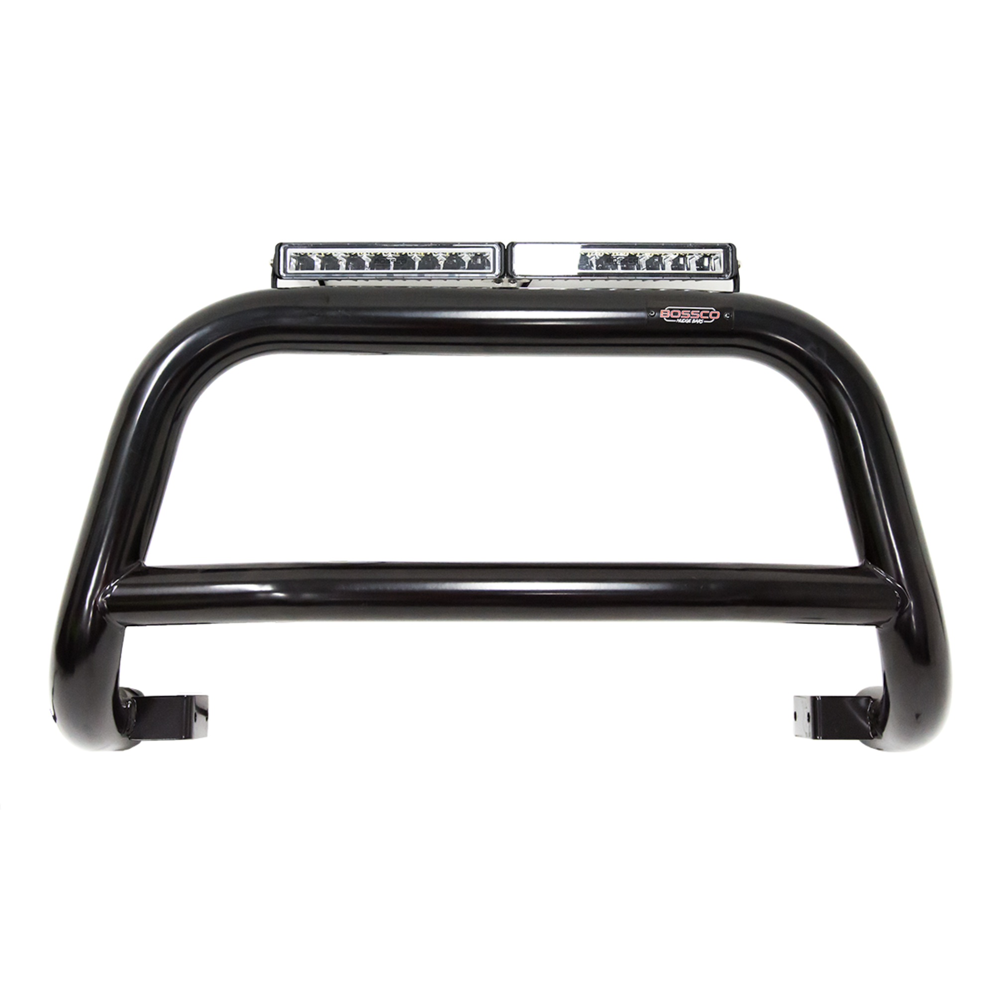 Black Nudge Bar suitable for LDV T60 2017-2021 w/ 20" Modular Single Row LED Light Bar
