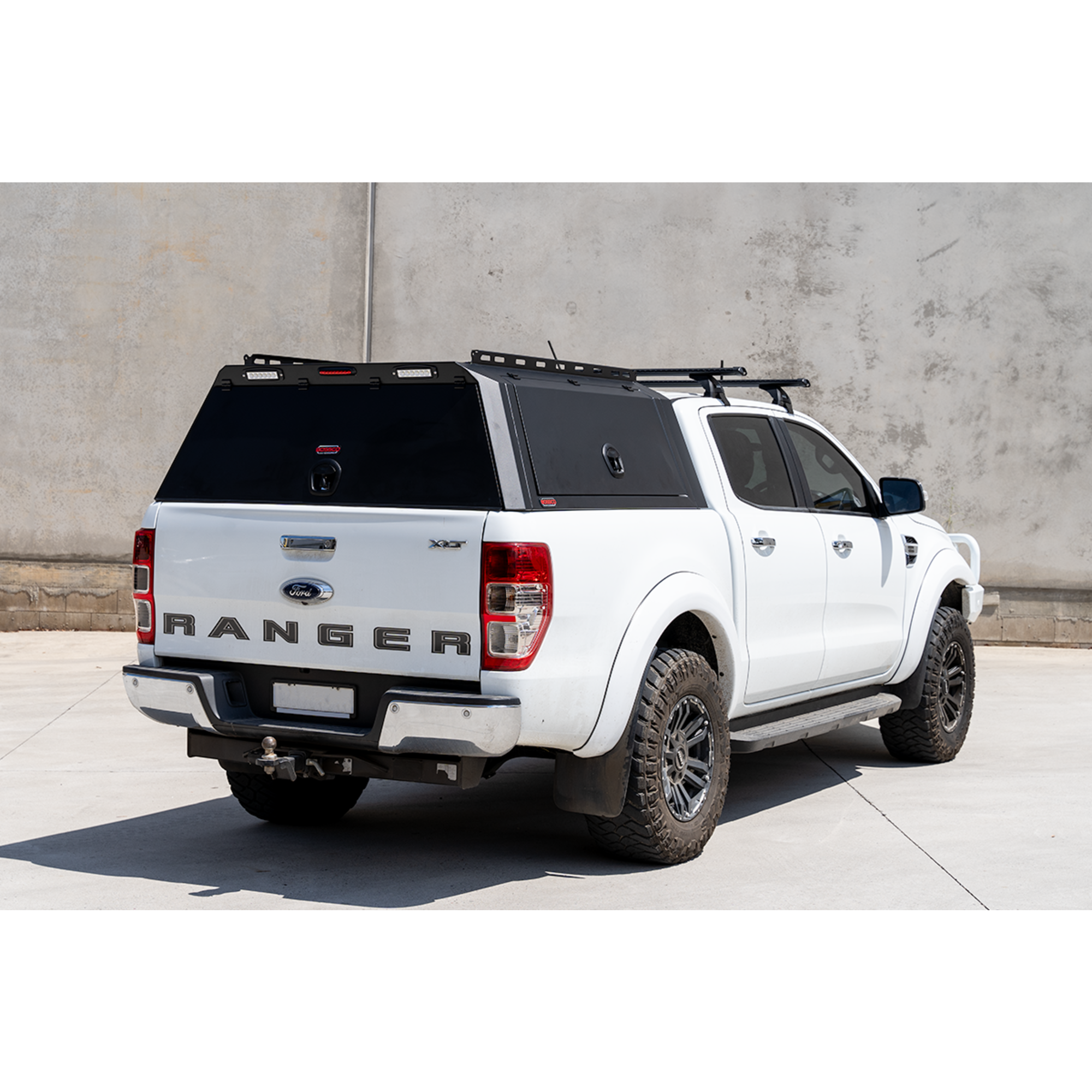BCX-R Black Aluminium Tub Canopy for Ford Ranger PX 2012-2022