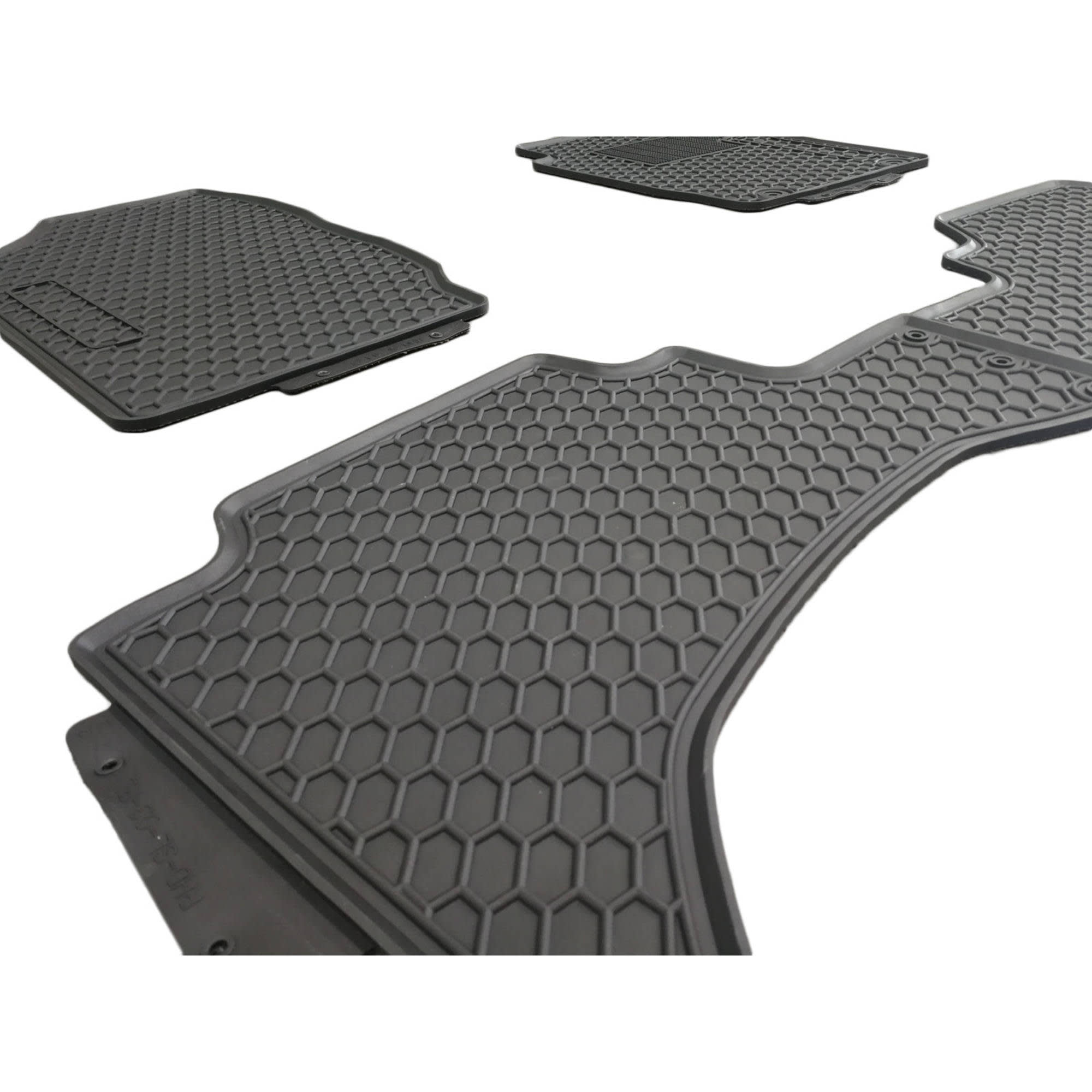 All Weather Rubber Floor Mats suitable for Mazda BT-50 Extended Cab 2012-2020 - RUNOUT
