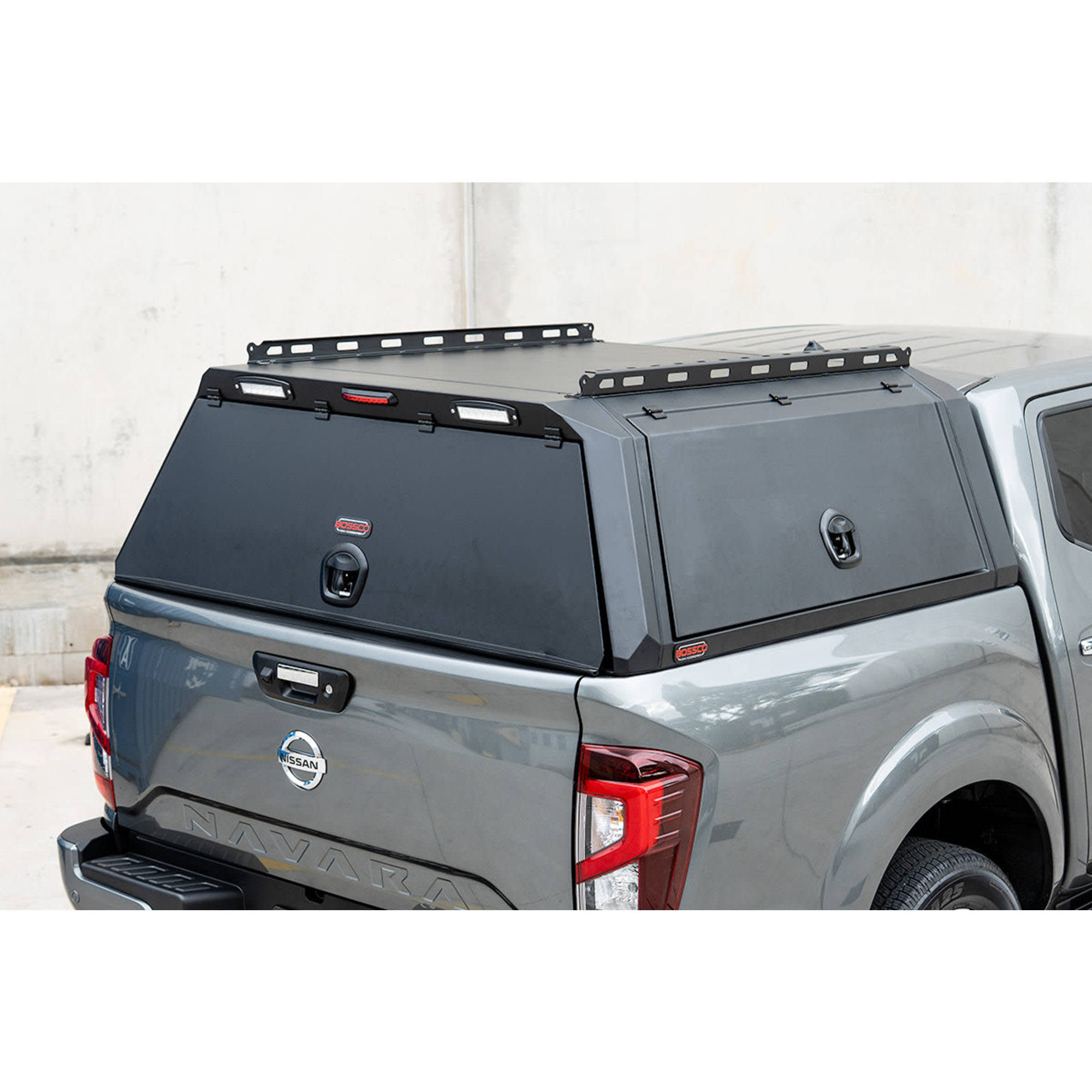 BCX-R Black Aluminium Tub Canopy for Nissan Navara NP300 Facelift Models 2021-2025
