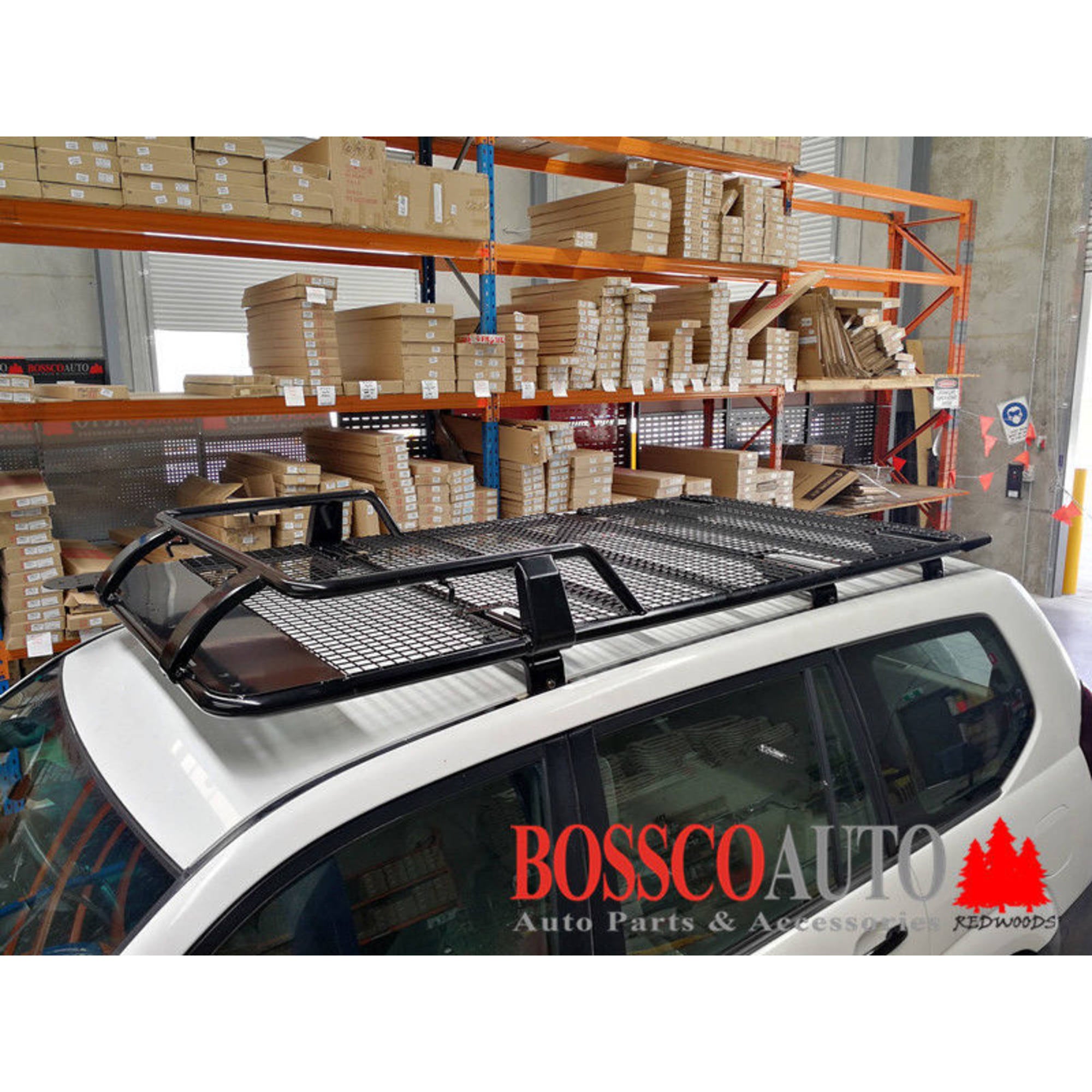 Heavy Duty Roof Basket suitable for Toyota Prado 120 Series (2003-2009)