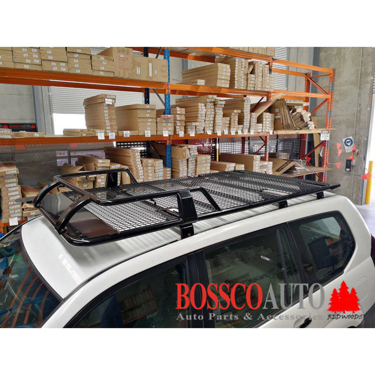 Heavy Duty Roof Basket suitable for Toyota Prado 120 Series (2003-2009)