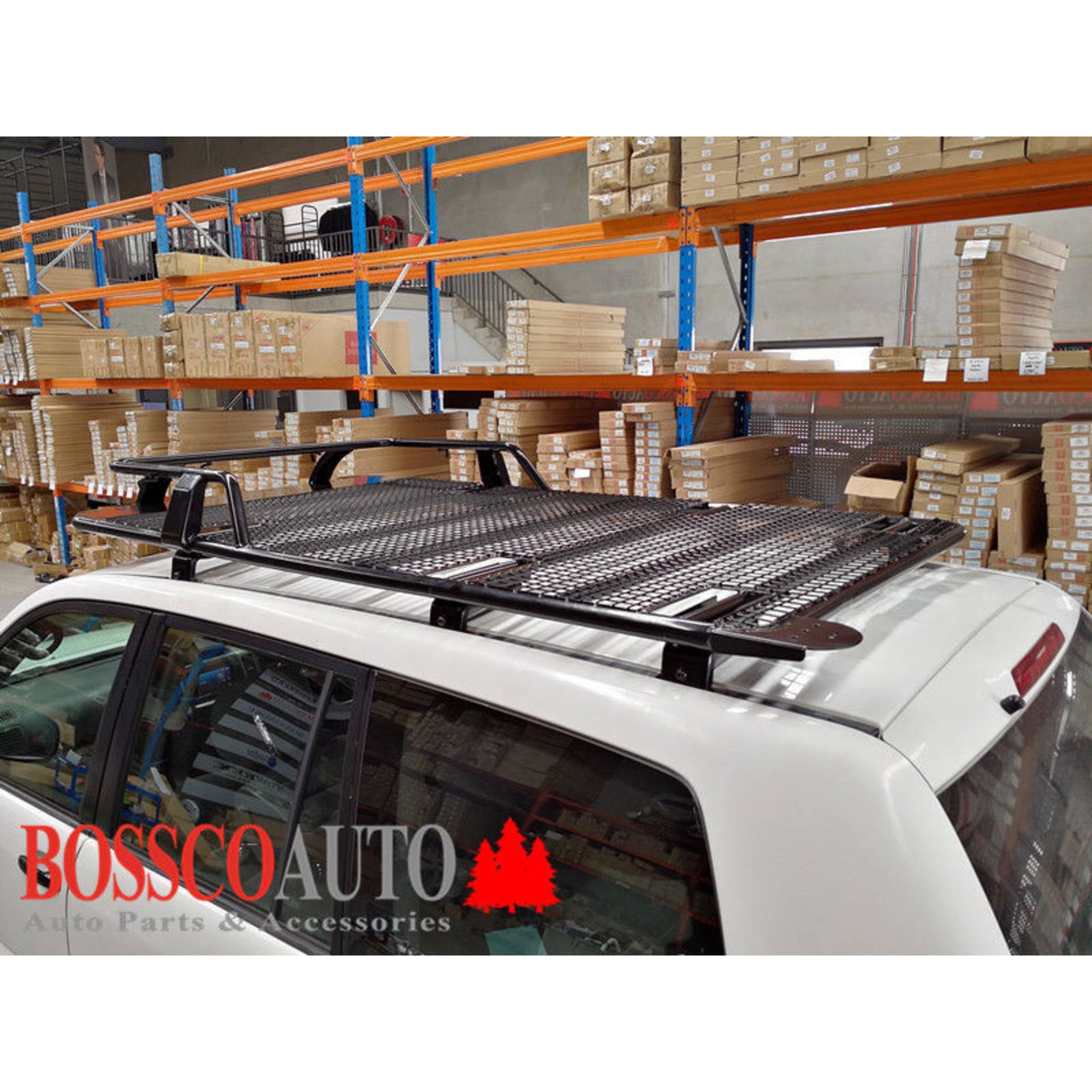 Heavy Duty Roof Basket suitable for Toyota Prado 120 Series (2003-2009)