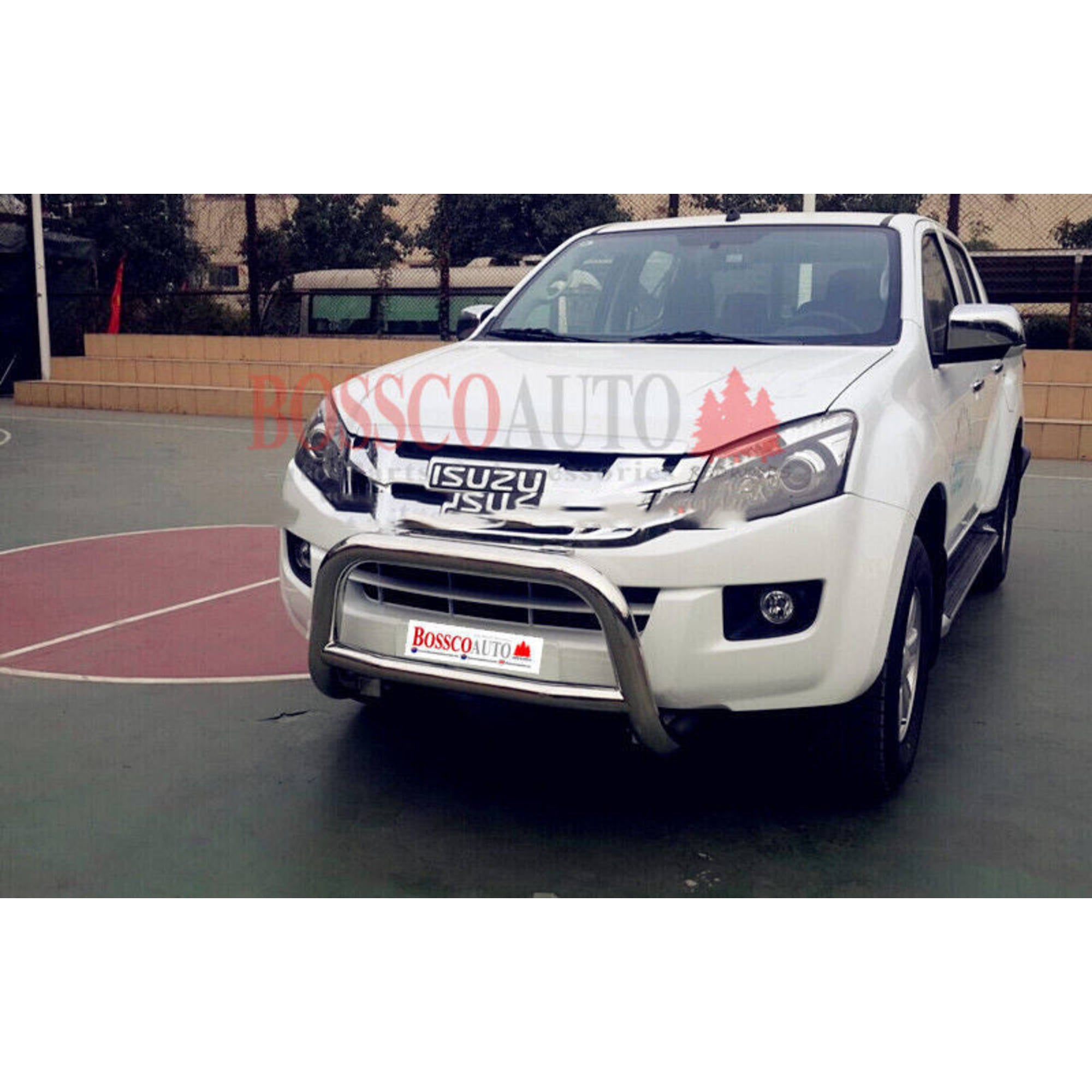 Stainless Steel Low Nudge Bar suitable for Isuzu D-max 2012-2022