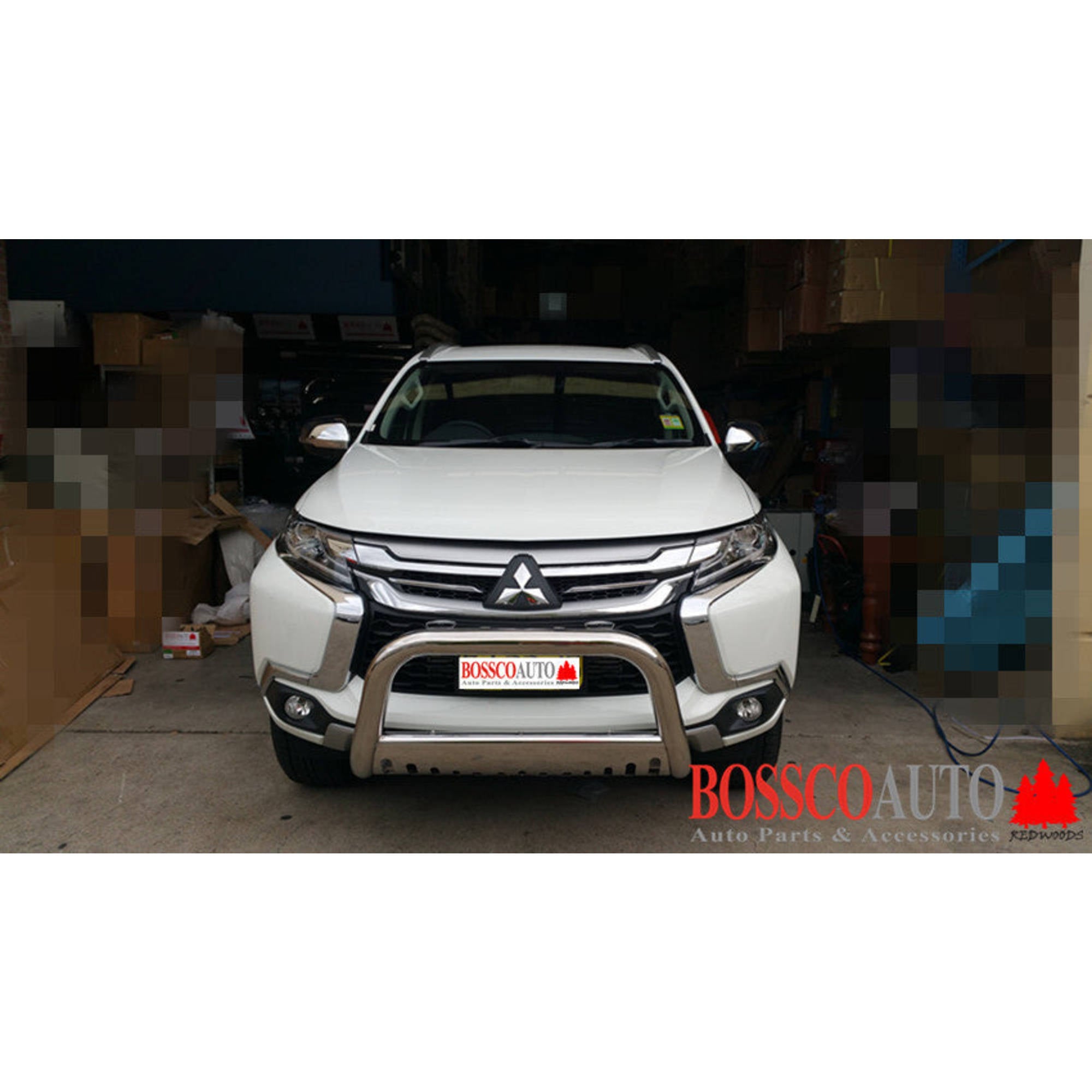 Low 3" Inch Nudge Bar suitable for Mitsubishi Pajero Sport QE Series 2016-2019