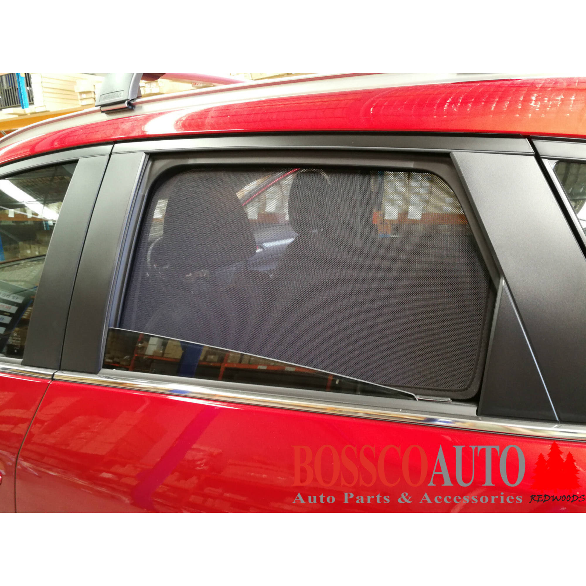 UV-tested Rear Magnetic Window Sun Shades Suitable For Mazda CX-5 2017-2023