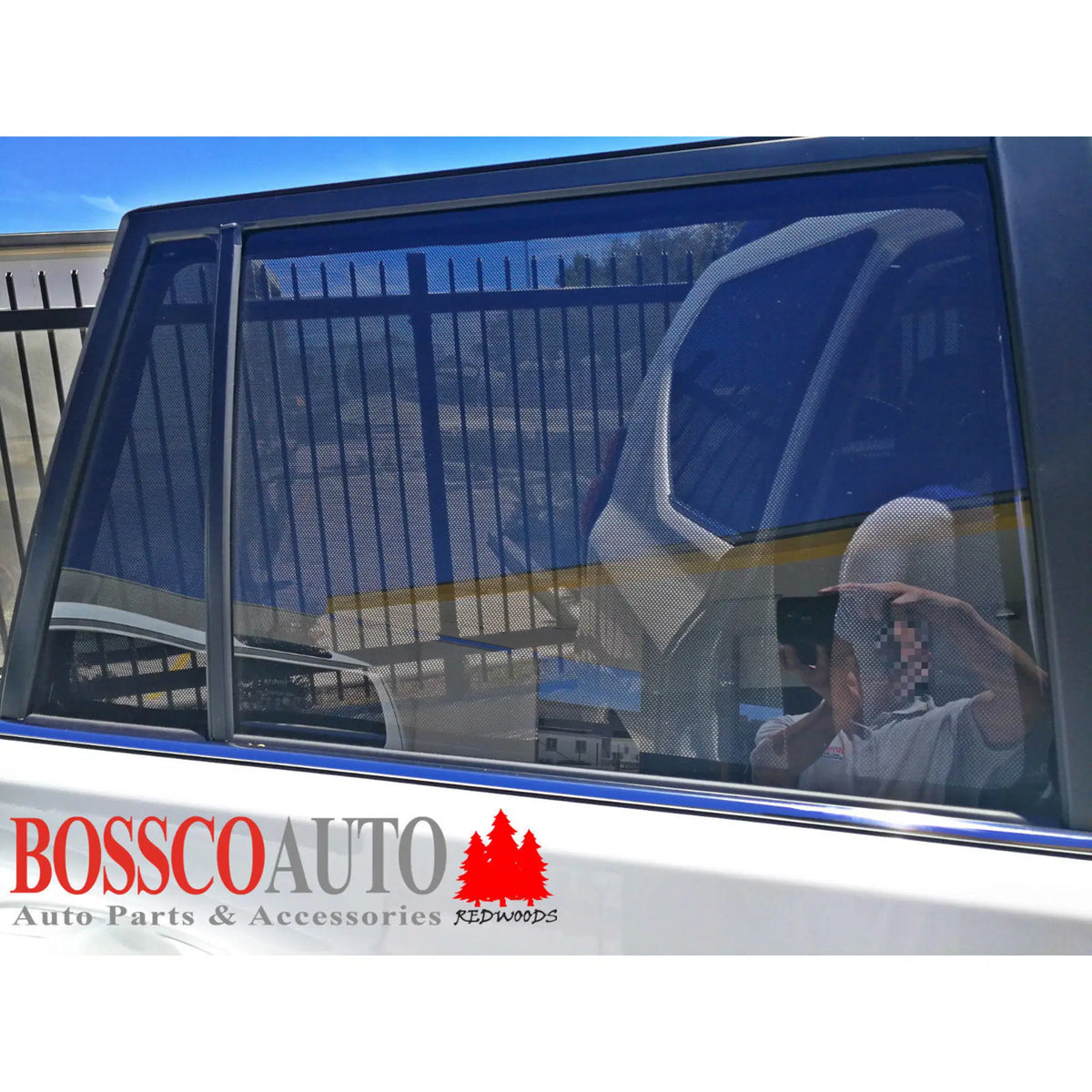 Rear Door Window Magnetic Sun Shades Suitable for Toyota Prado 150 Series 2010-2023