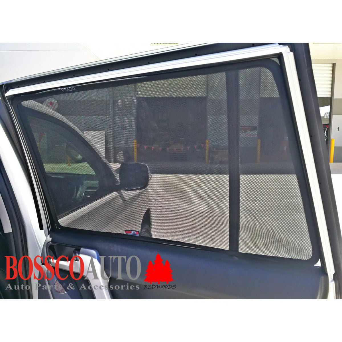 Rear Door Window Magnetic Sun Shades Suitable for Toyota Prado 150 Series 2010-2023