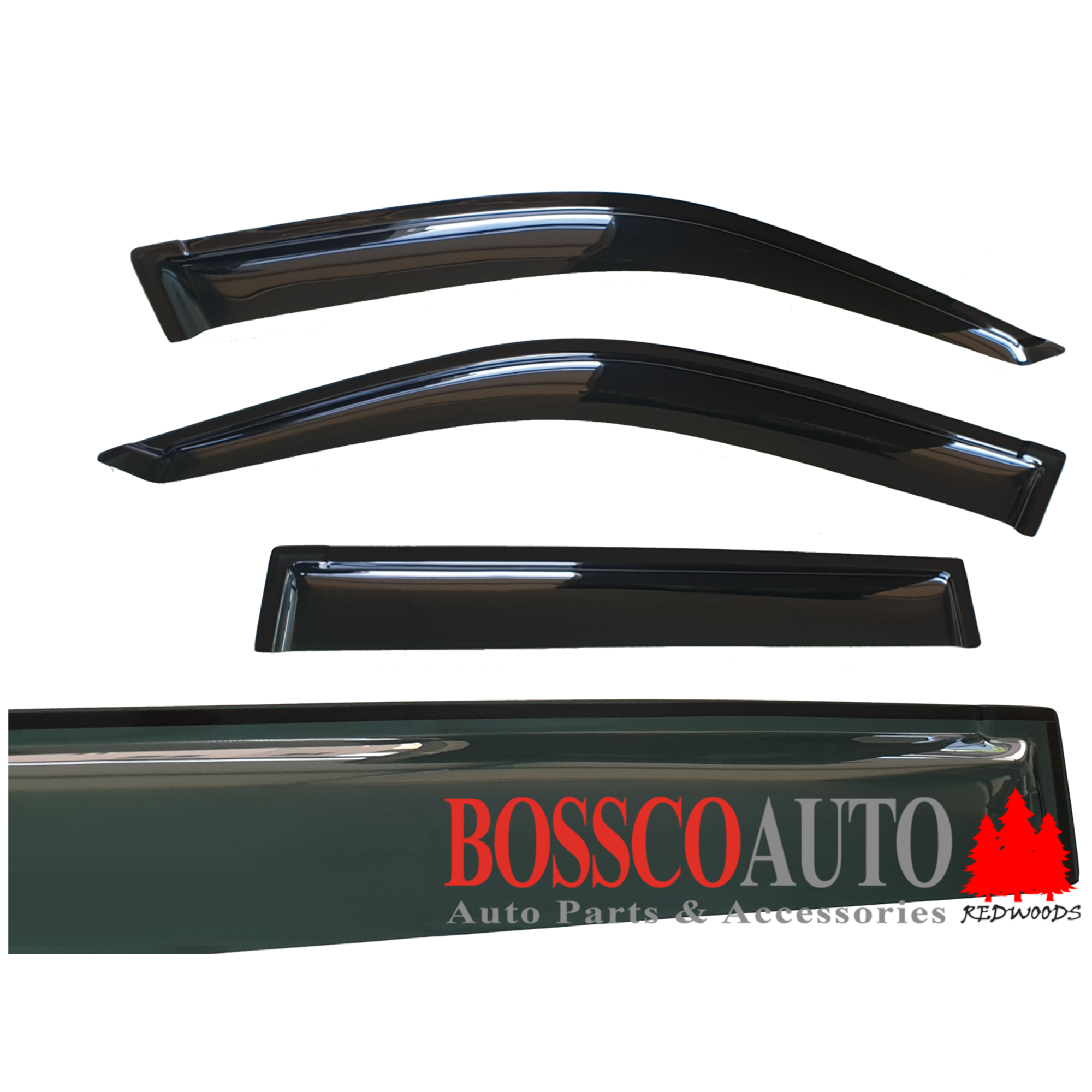WEATHERSHIELDS Suitable For TOYOTA PRADO 2003-2009 120 Series