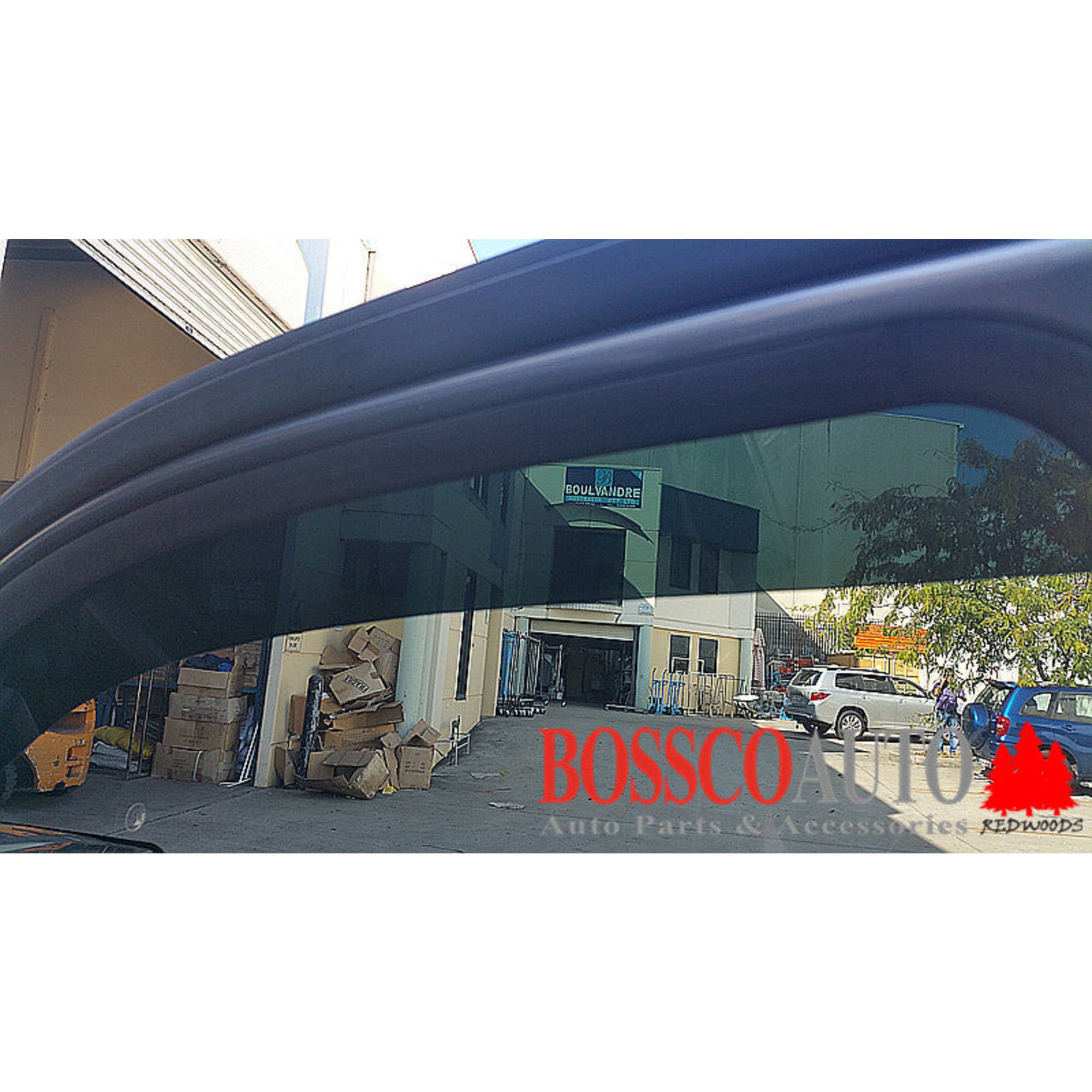 Black Tinted Slim Line Weathershields for Holden Trailblazer 2016-2020