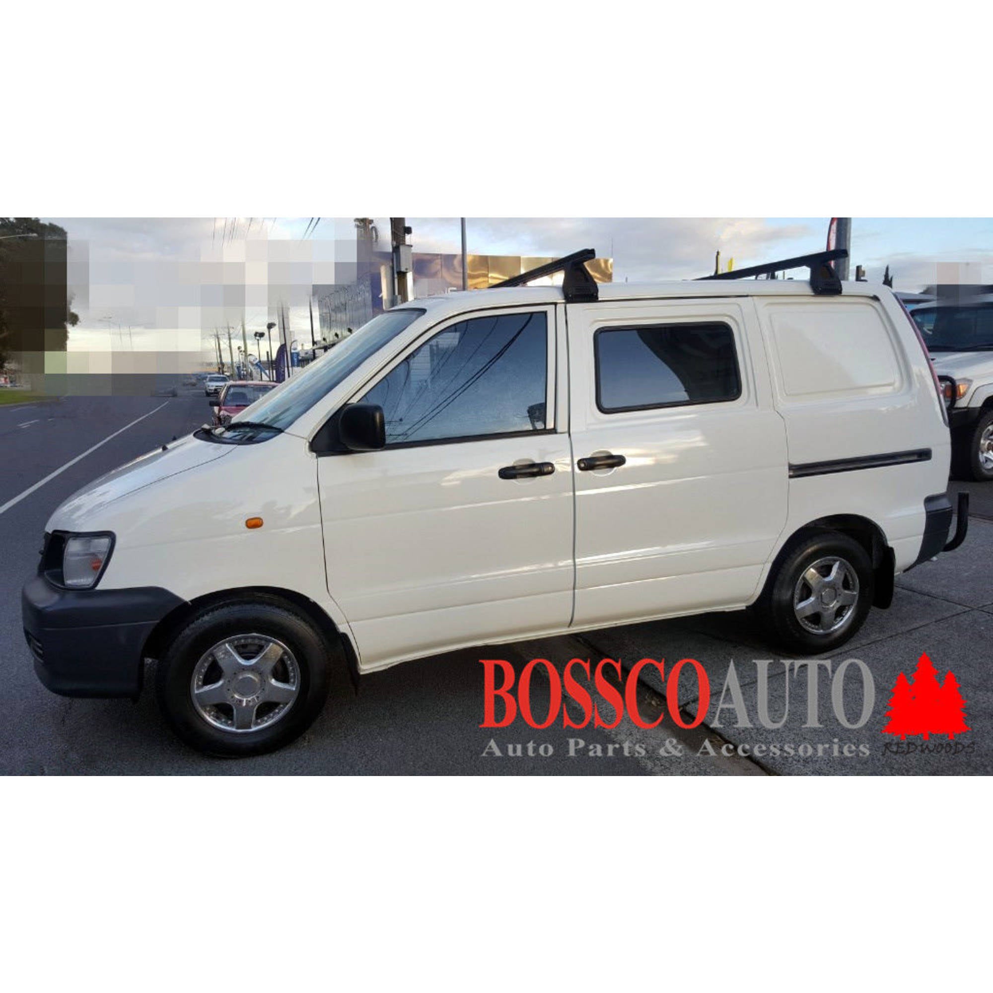 Black ROOF RACKS suitable for Toyota Townace / Spacia