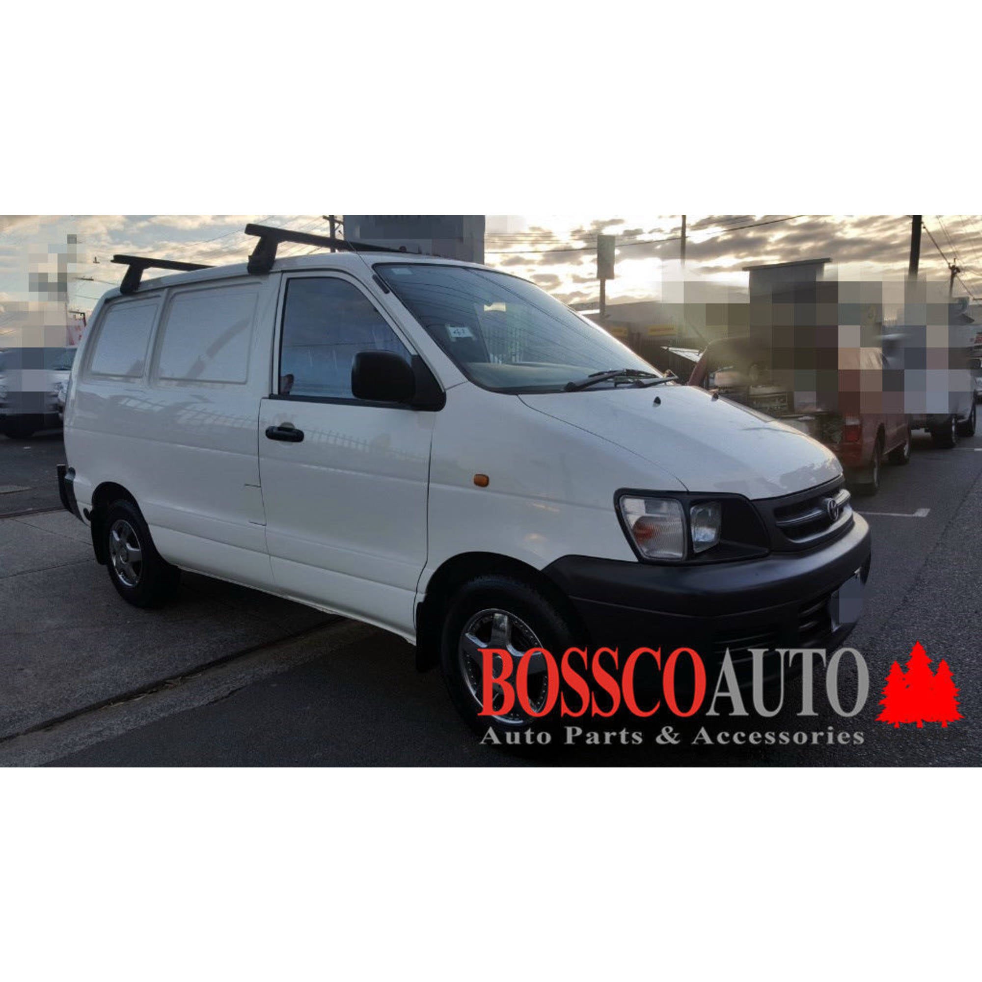 Black ROOF RACKS suitable for Toyota Townace / Spacia