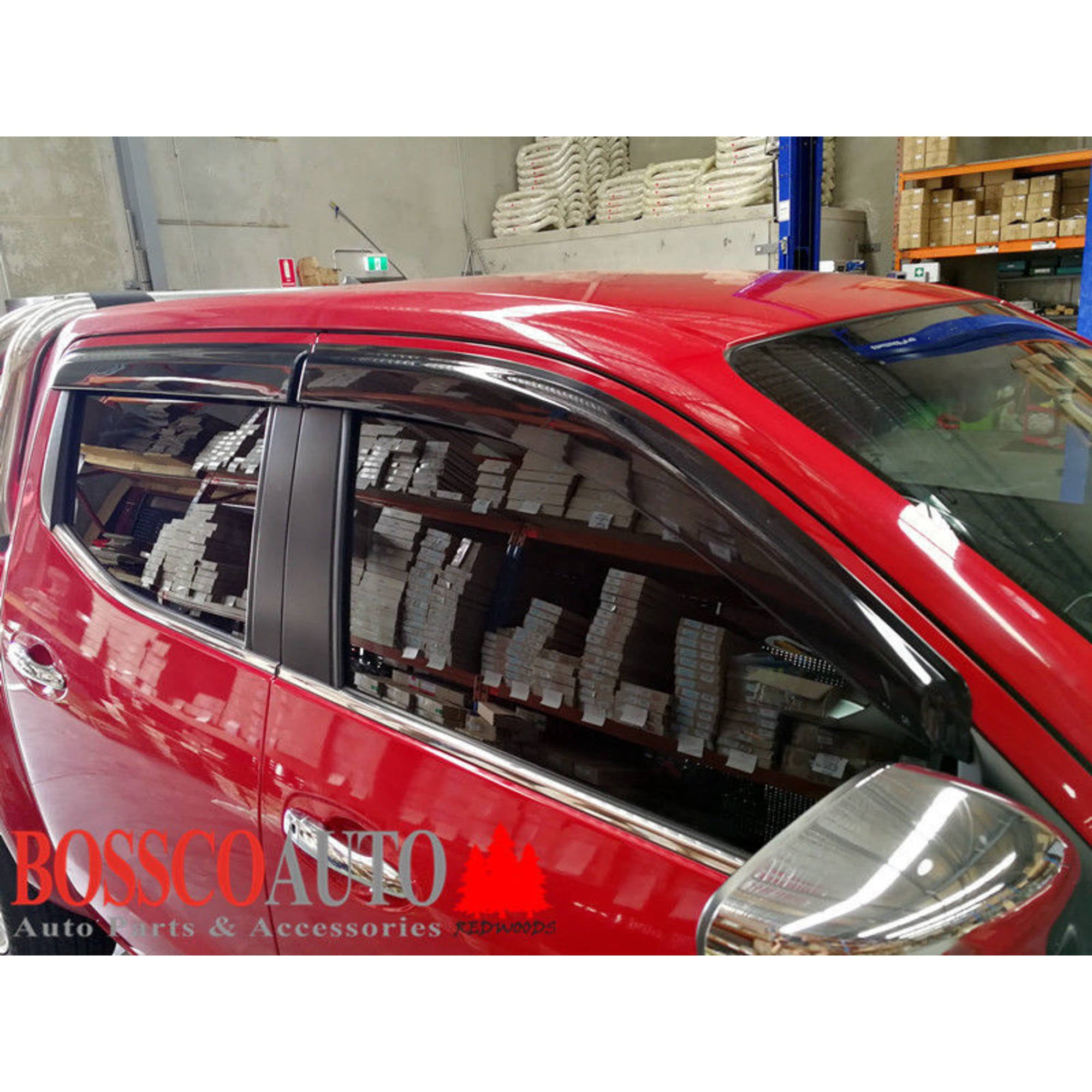 Weather shields suitable for Nissan Navara NP300/D23 2014-2020