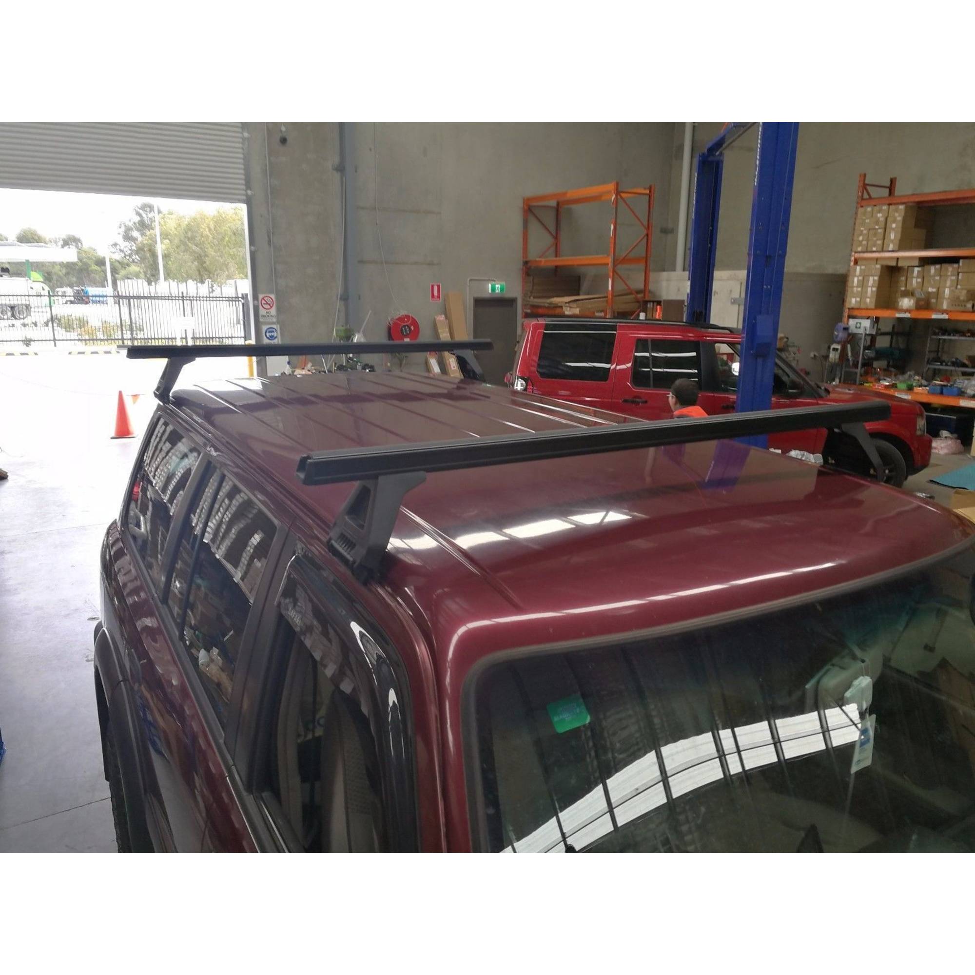 Black ROOF RACKS Suitable for NISSAN PATROL GQ / GU / Y61 1987-2016