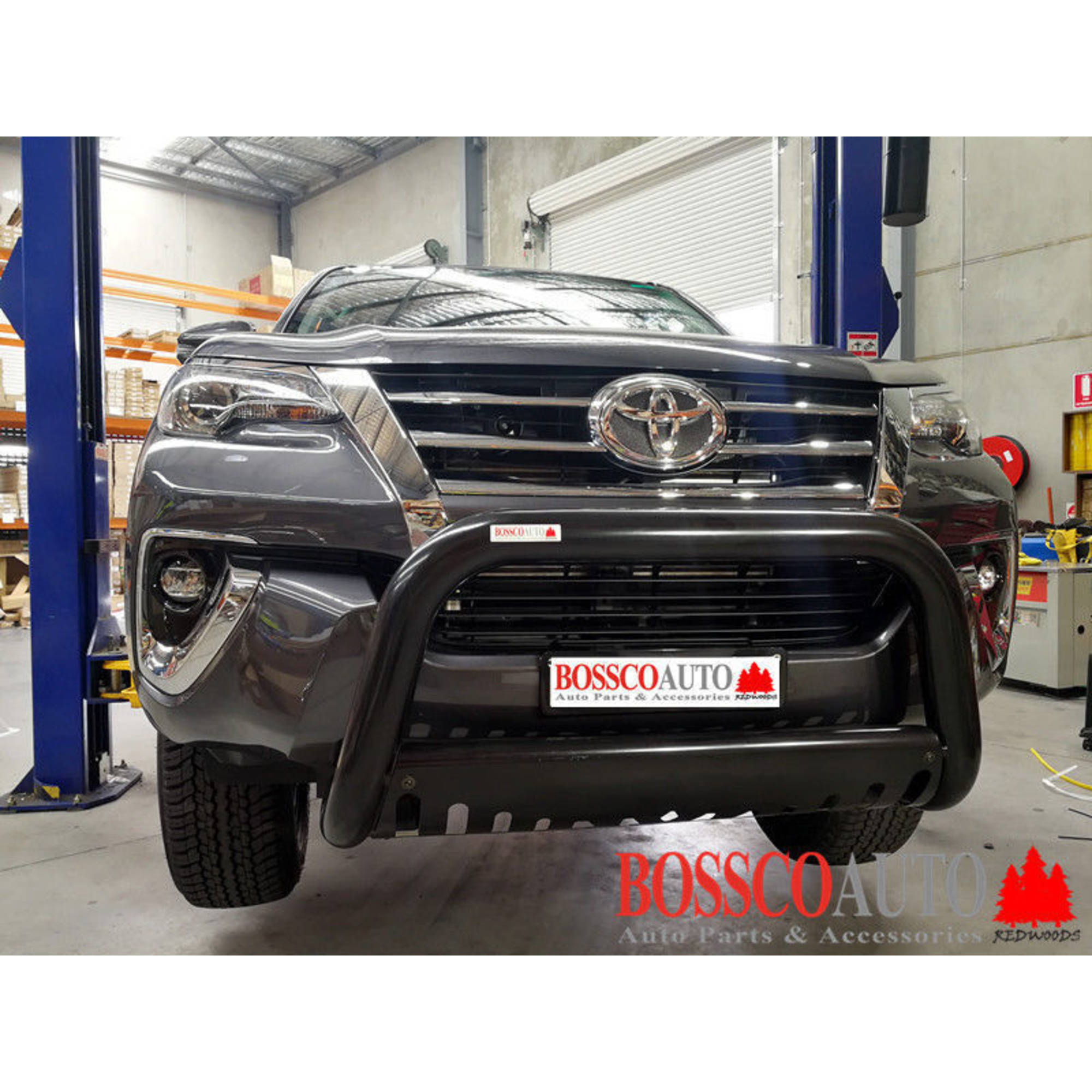 Nudge Bar with Skid Plate Suitable for Toyota Fortuner 2015-2024