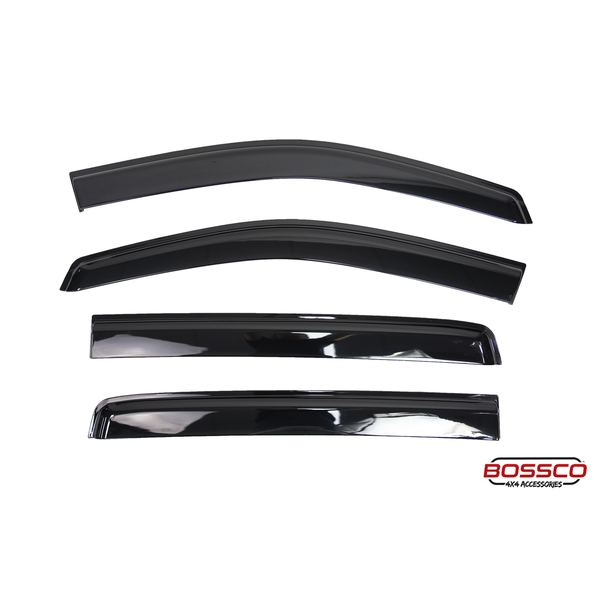 Tinted Weather shield Window Visors suitable for Ford Ranger PX MKII/MKIII 2015-2018