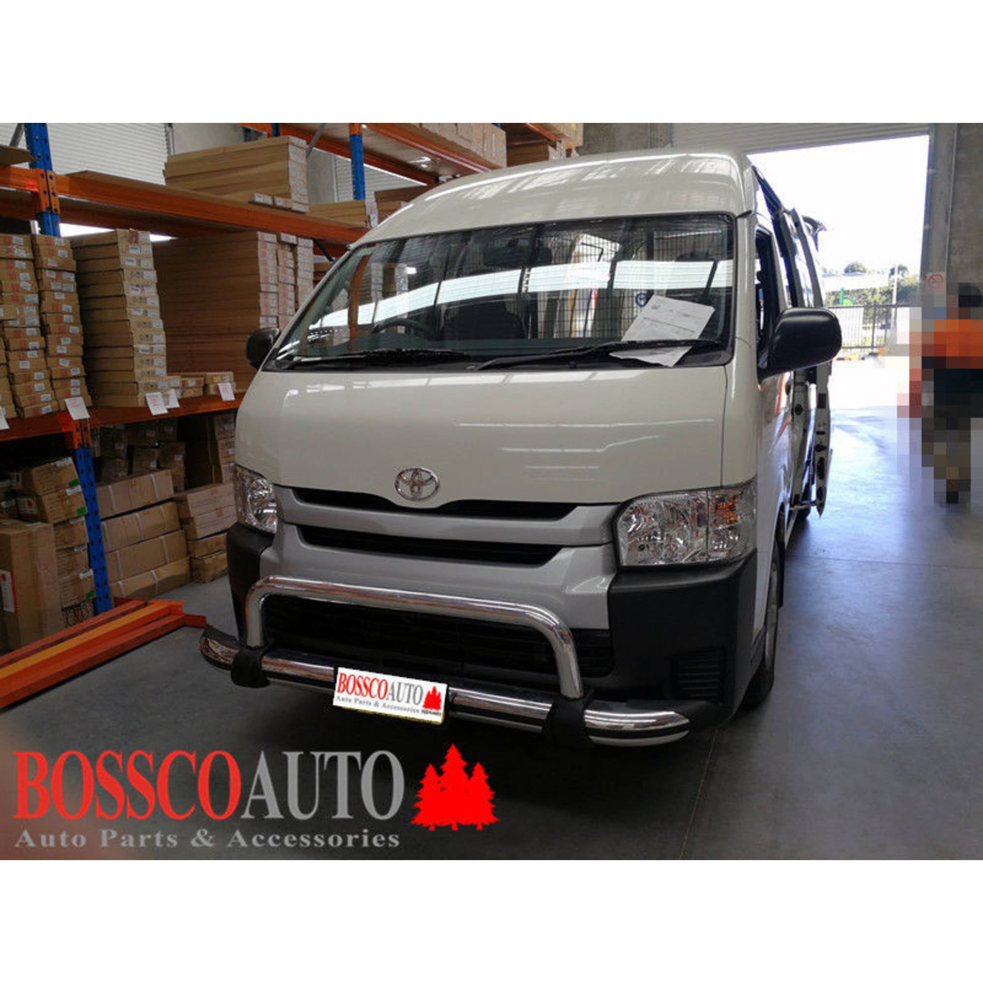 NUDGE BAR suitable for Toyota Hiace Commuter SLWB 2005-2019