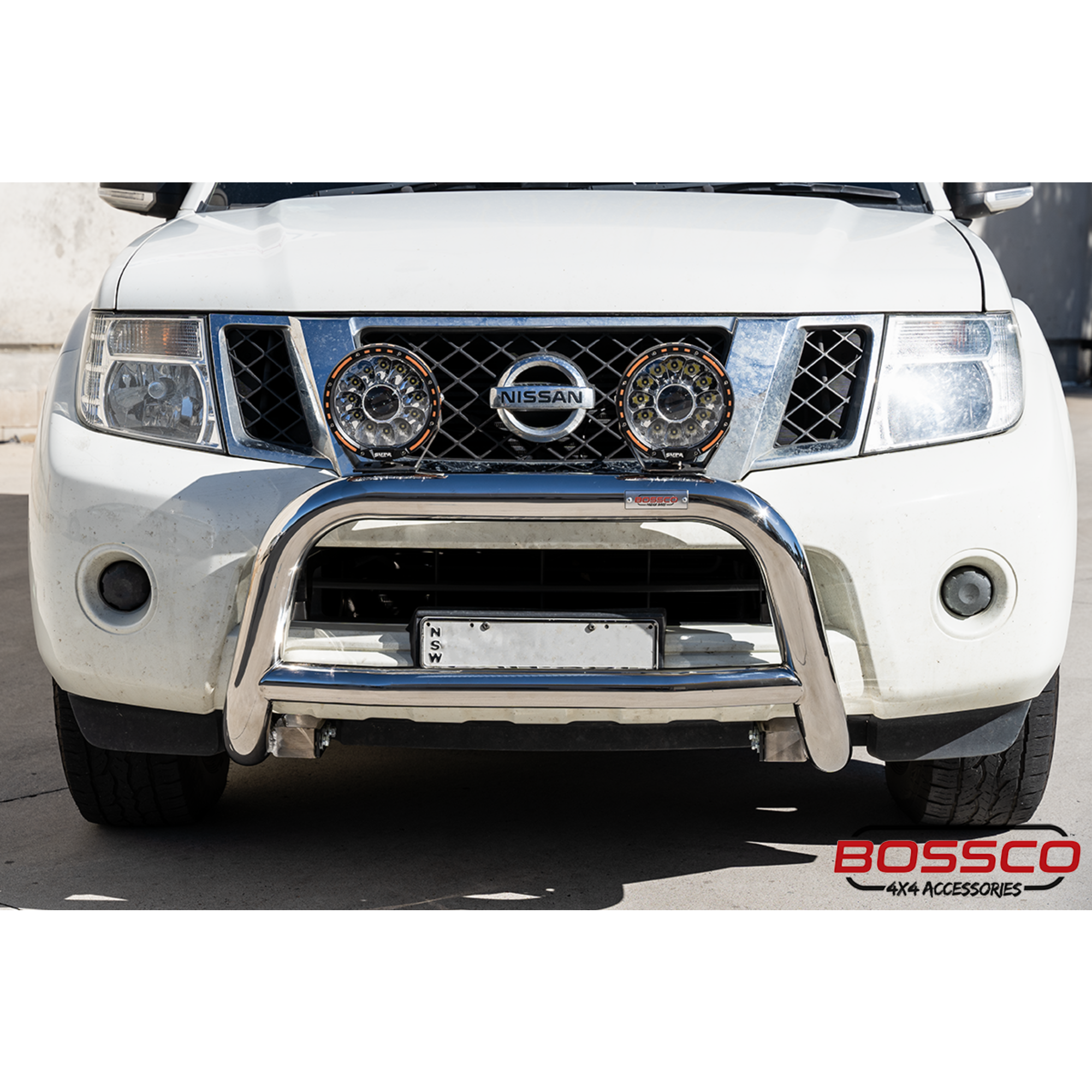 LOW Nudge Bar suitable for Nissan Navara D40 Thai Built 2005-2014 /Pathfinder 2005-2012