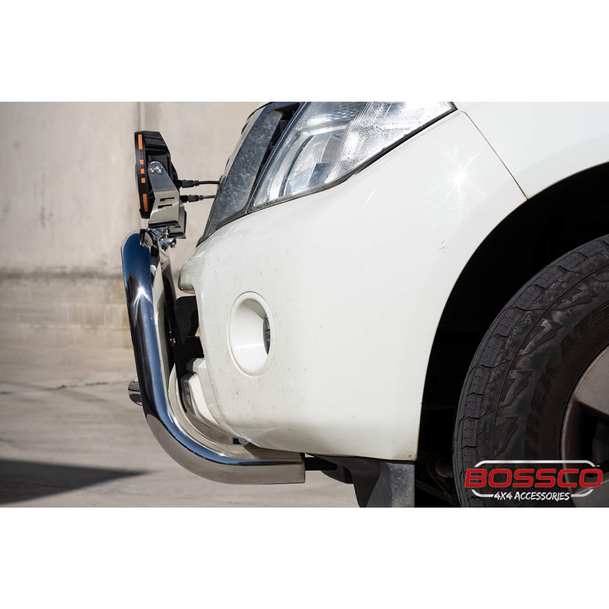 LOW Nudge Bar suitable for Nissan Navara D40 Thai Built 2005-2014 /Pathfinder 2005-2012