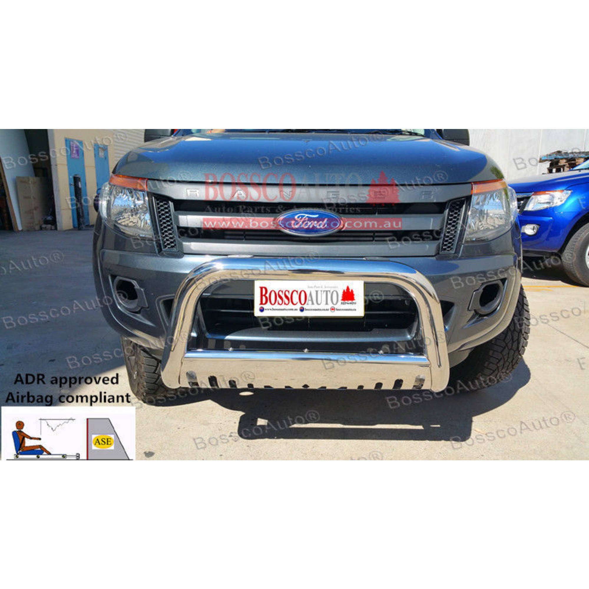 LOW Nudge Bar suitable for Ford Ranger PX 2012-2015