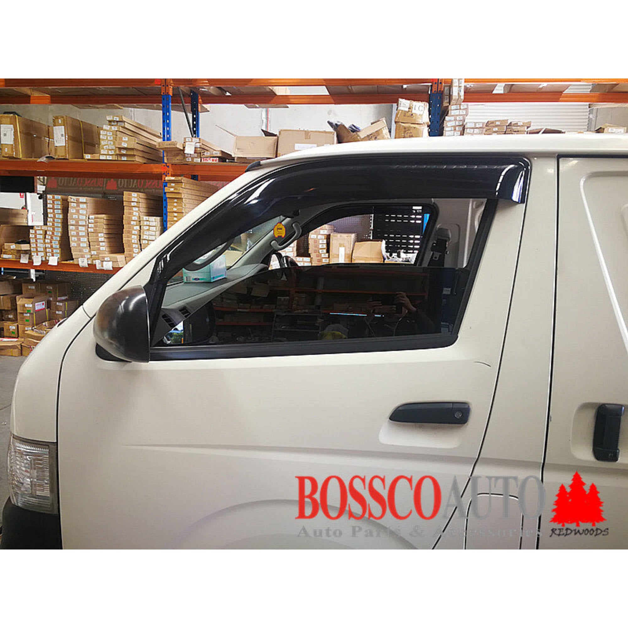 Weathershields Suitable For Toyota Hiace LWB & SLWB Commuter Bus 2005-2019