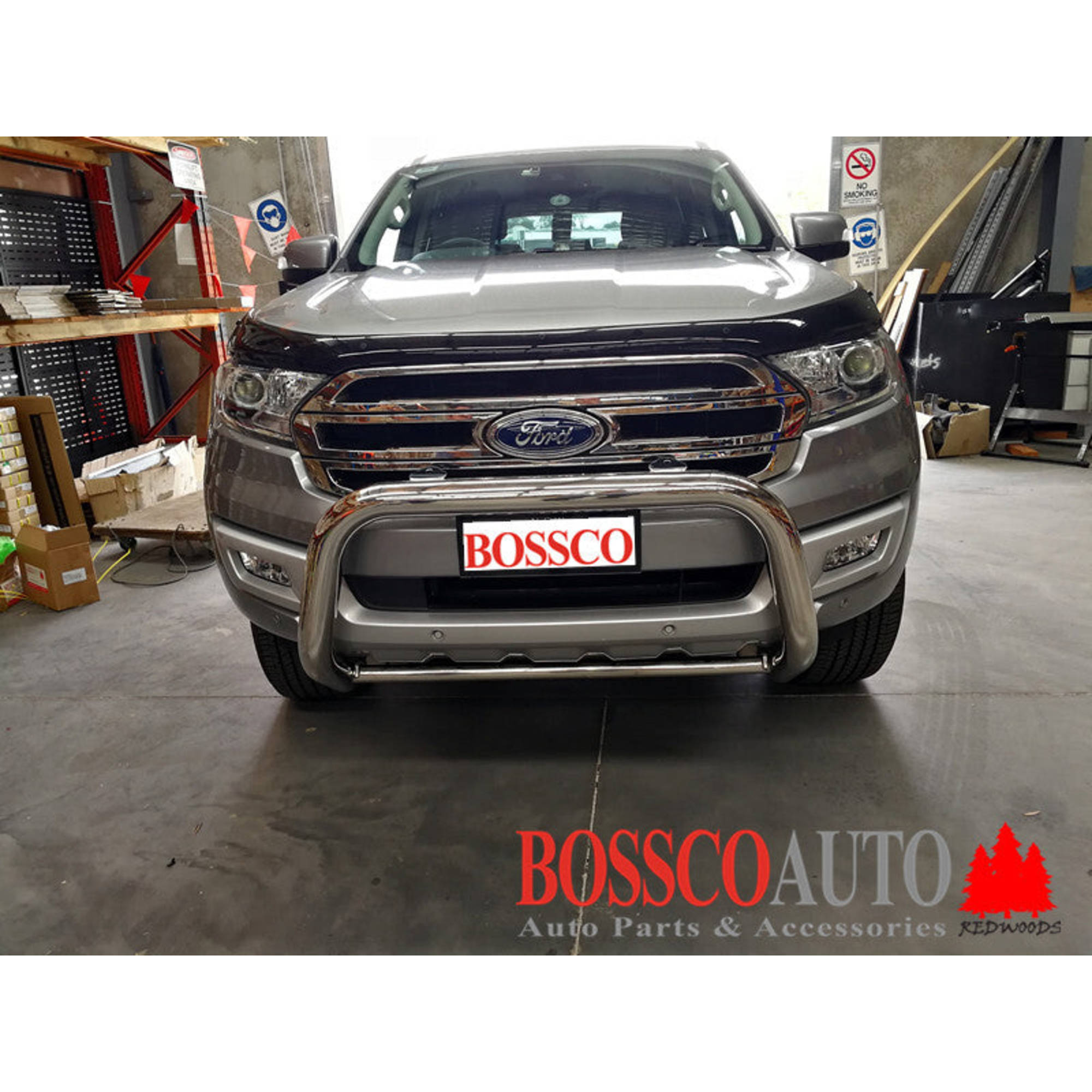 NUDGE BAR suitable for Ford Ranger PX MKII 2012-2018 with Tech Pack