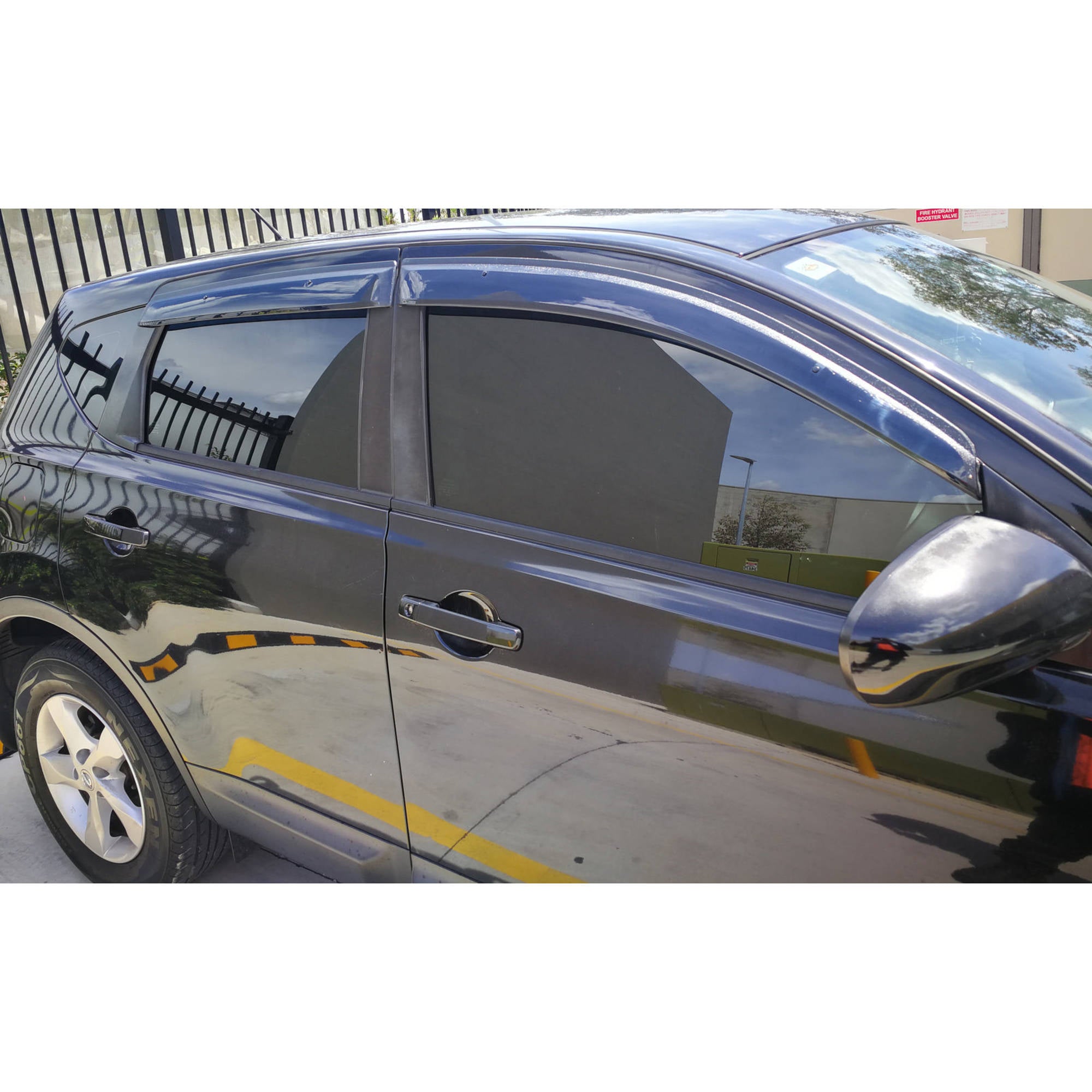 Weathershields suitable for Nissan Dualis 2007-2013