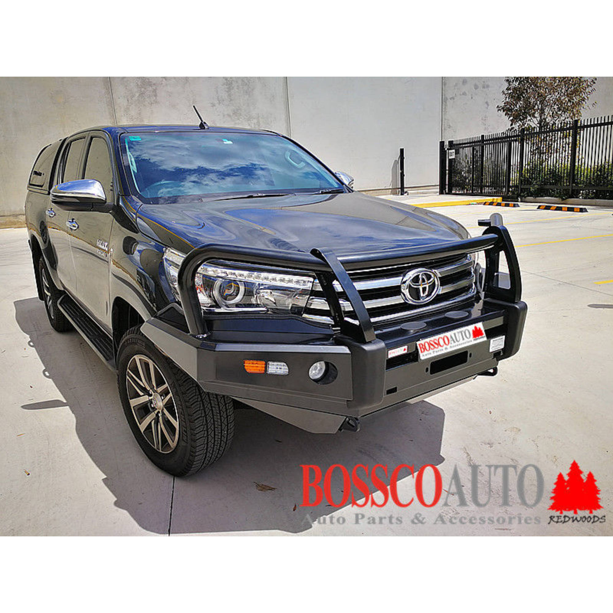 EFS Stockman Series 1 Front Bumper Bar Bullbar Suitable for TOYOTA HILUX SR5 2015-2018