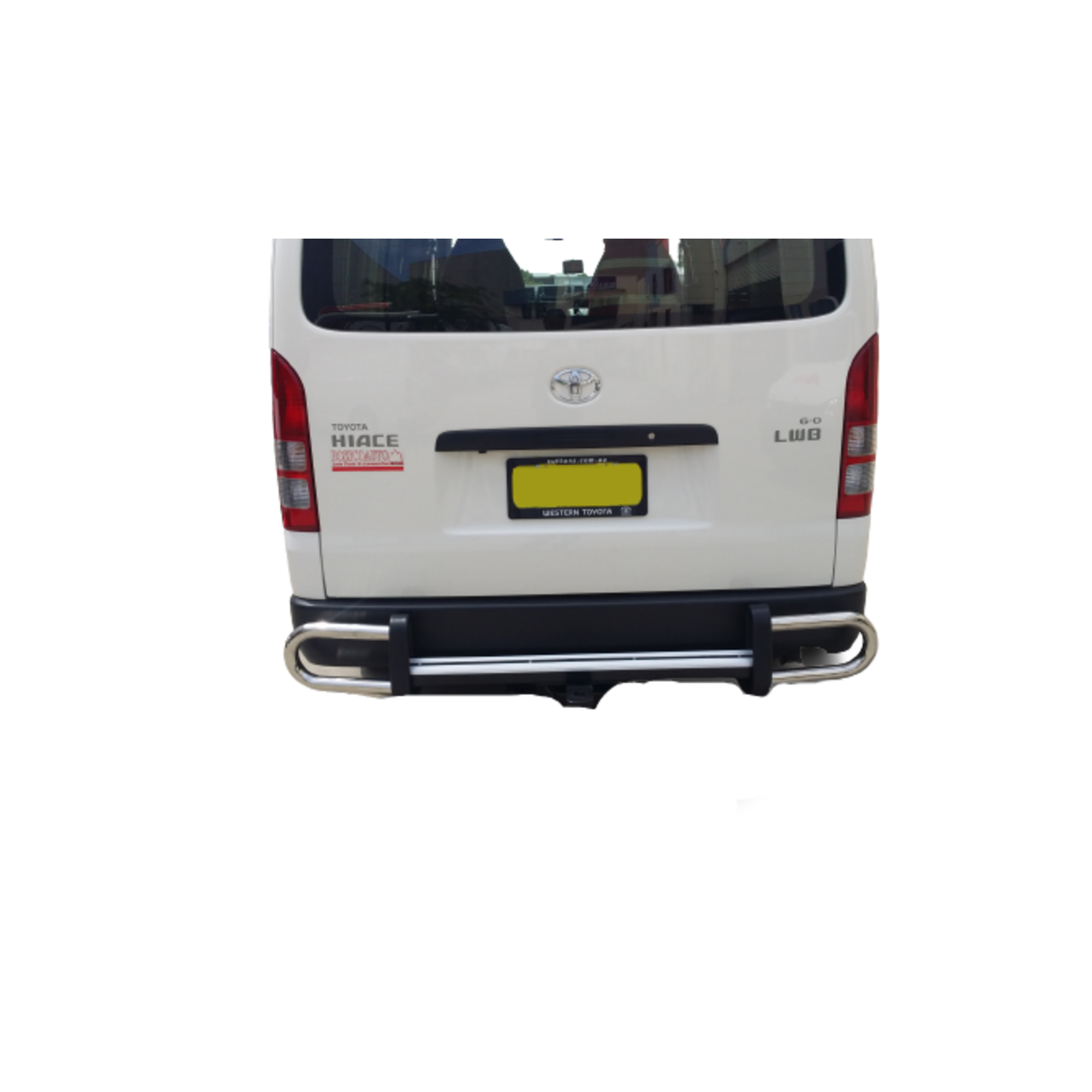 Nudge Bar and Rear Step Towbar Suitable for Toyota Hiace (LWB) 2005-2019