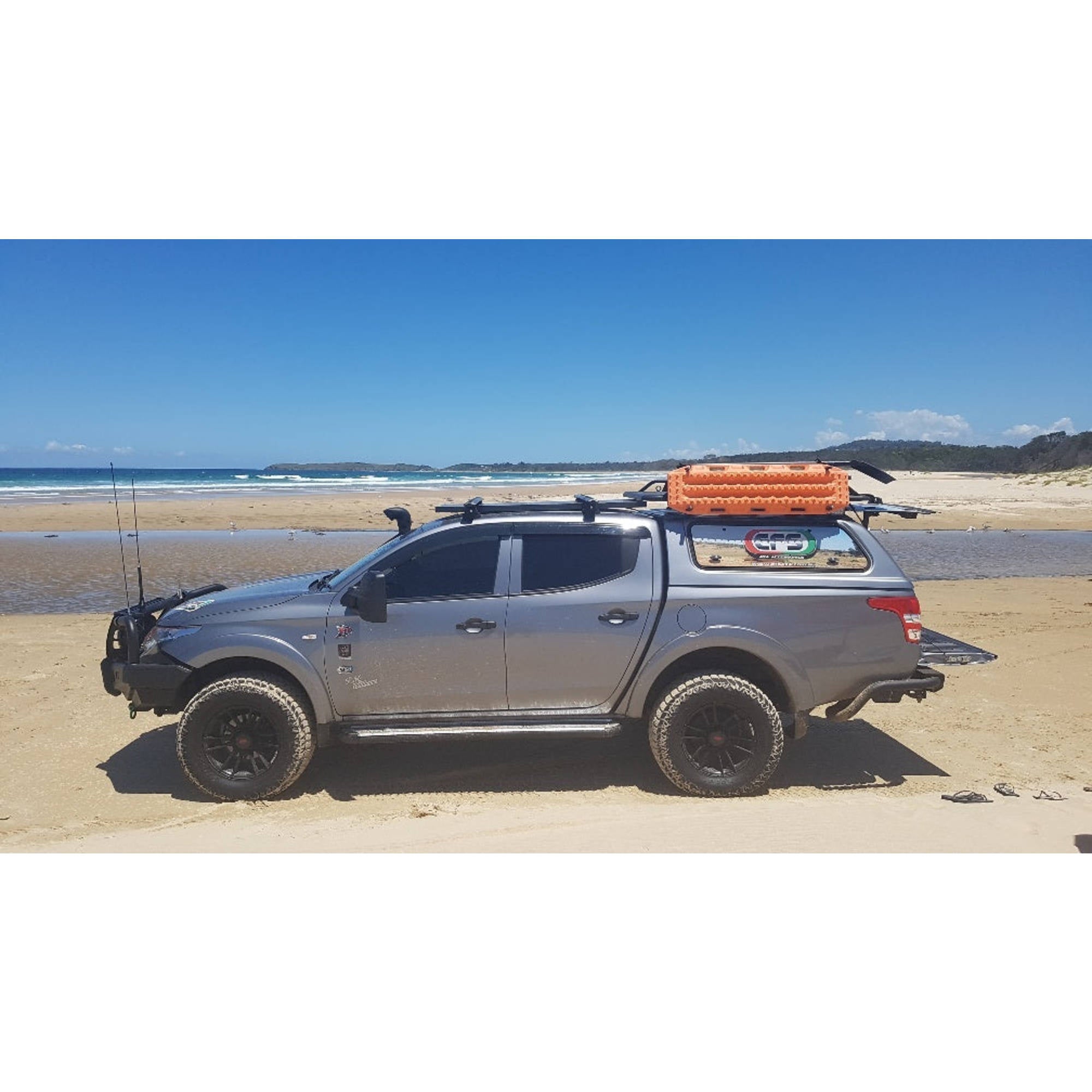Rear Bar / Tow Bar suitable for Mitsubishi Triton MQ Model (2015-2019) - RUNOUT STOCK