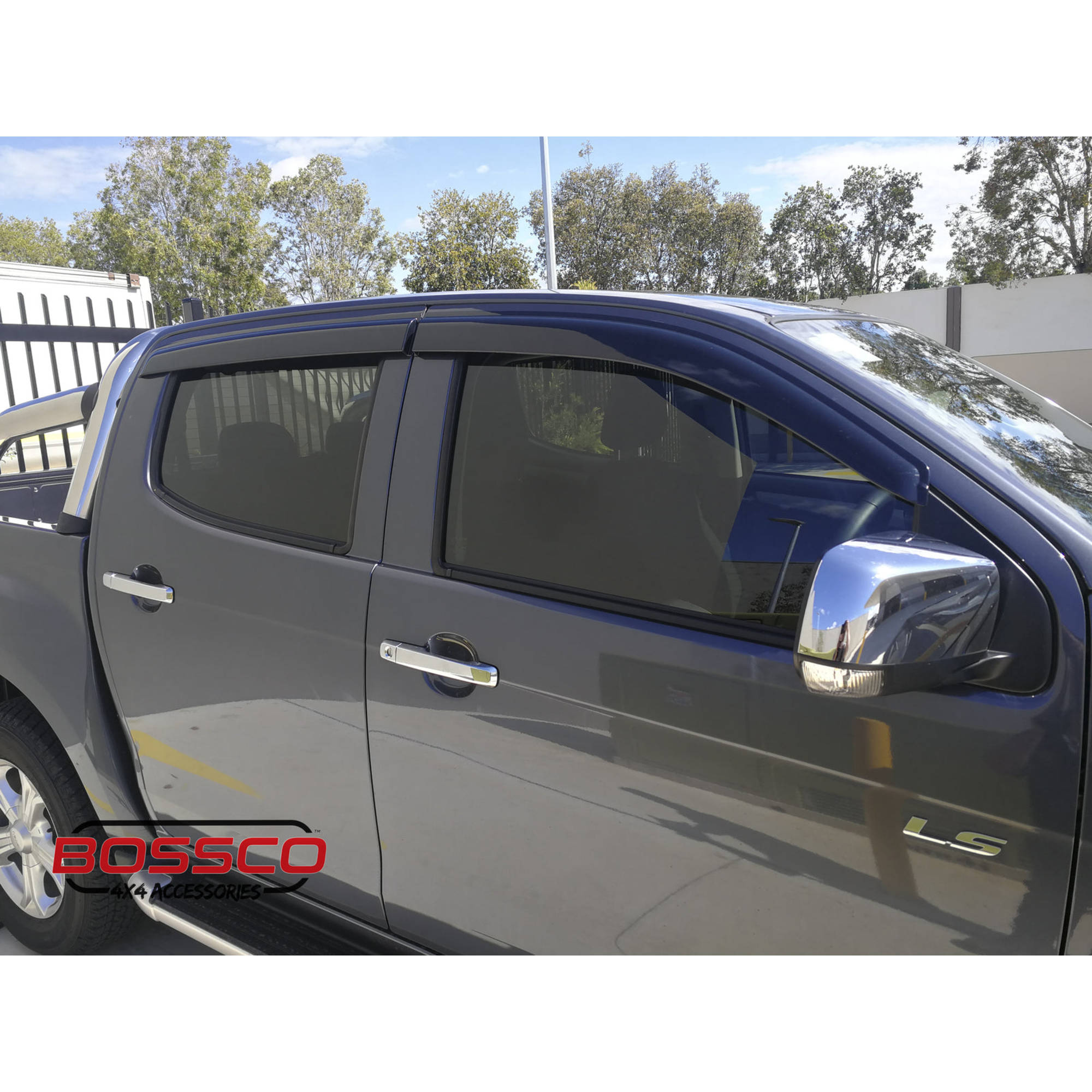 Weather Shields suitable for Isuzu D-Max 2012-2019 (Double Cab)