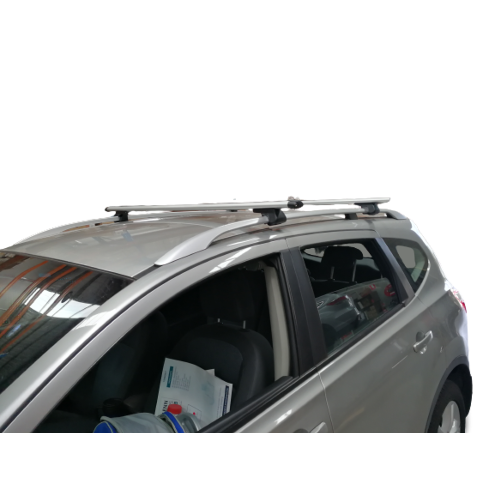 Silver Roof Racks suitable for Mercedes-Benz C Class Wagon