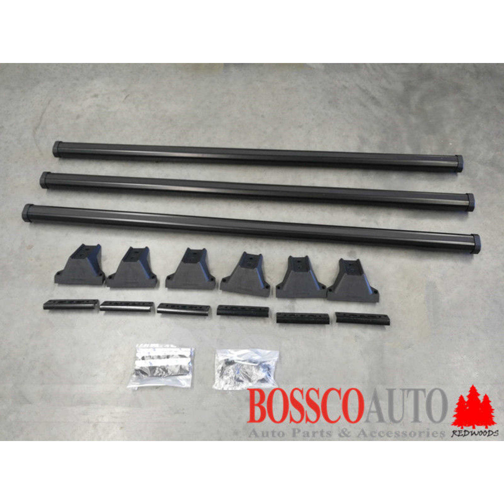 Heavy Duty Roof Racks suitable for Volkswagen Transporter T5 T6 2004-20 (3 Bars)