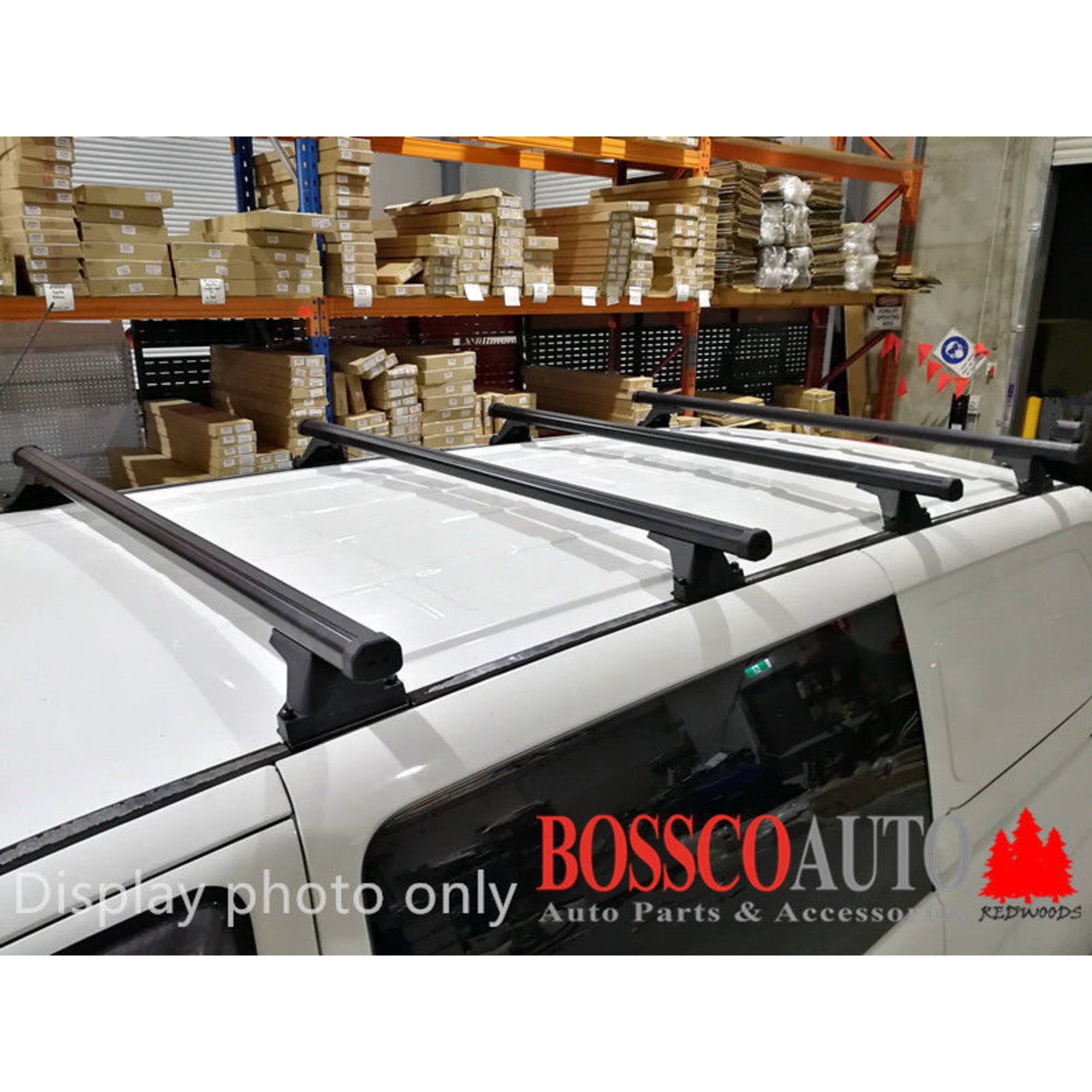 Heavy Duty Roof Racks suitable for Volkswagen Transporter T5 T6 2004-18 (4 Bars)